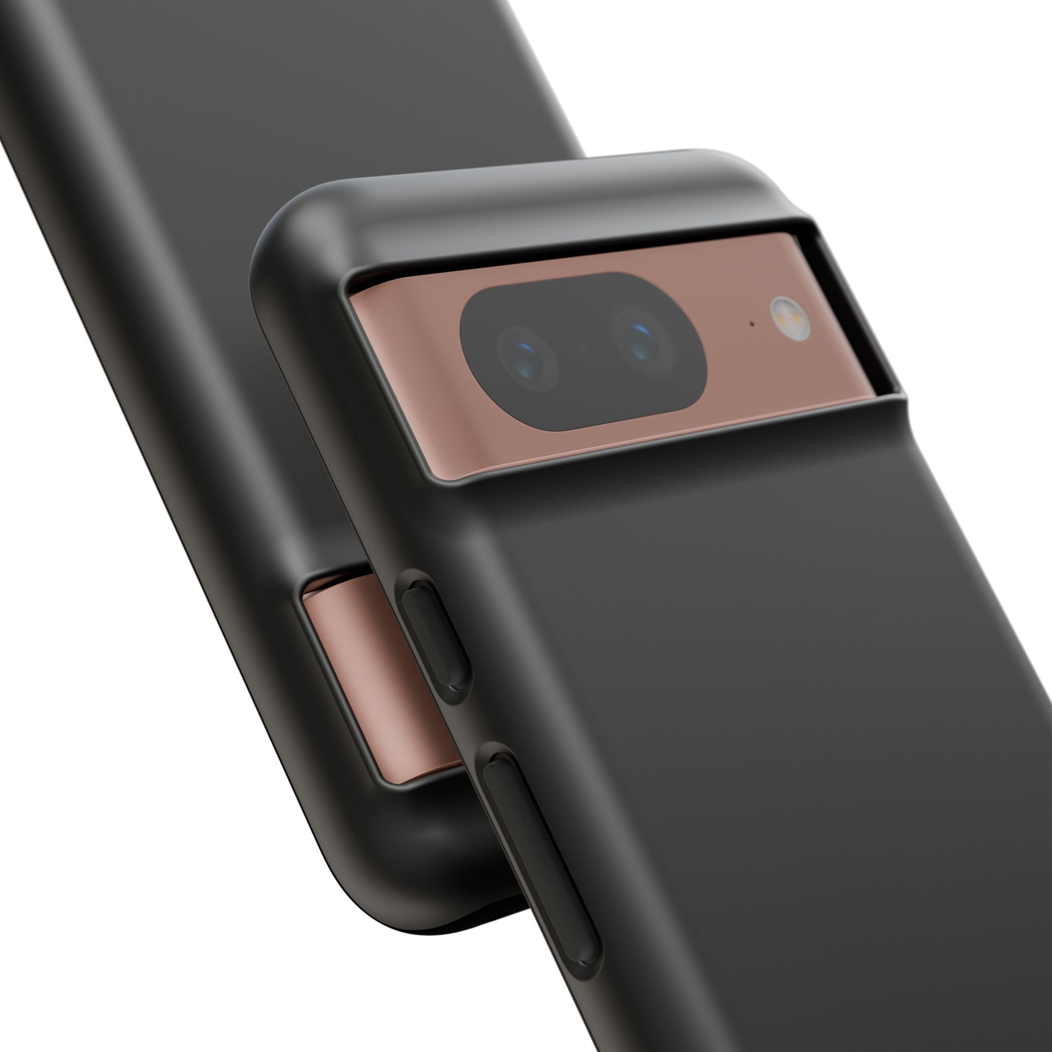 Phone Case - "Progress Over Perfection" Glossy Black Protective Cover