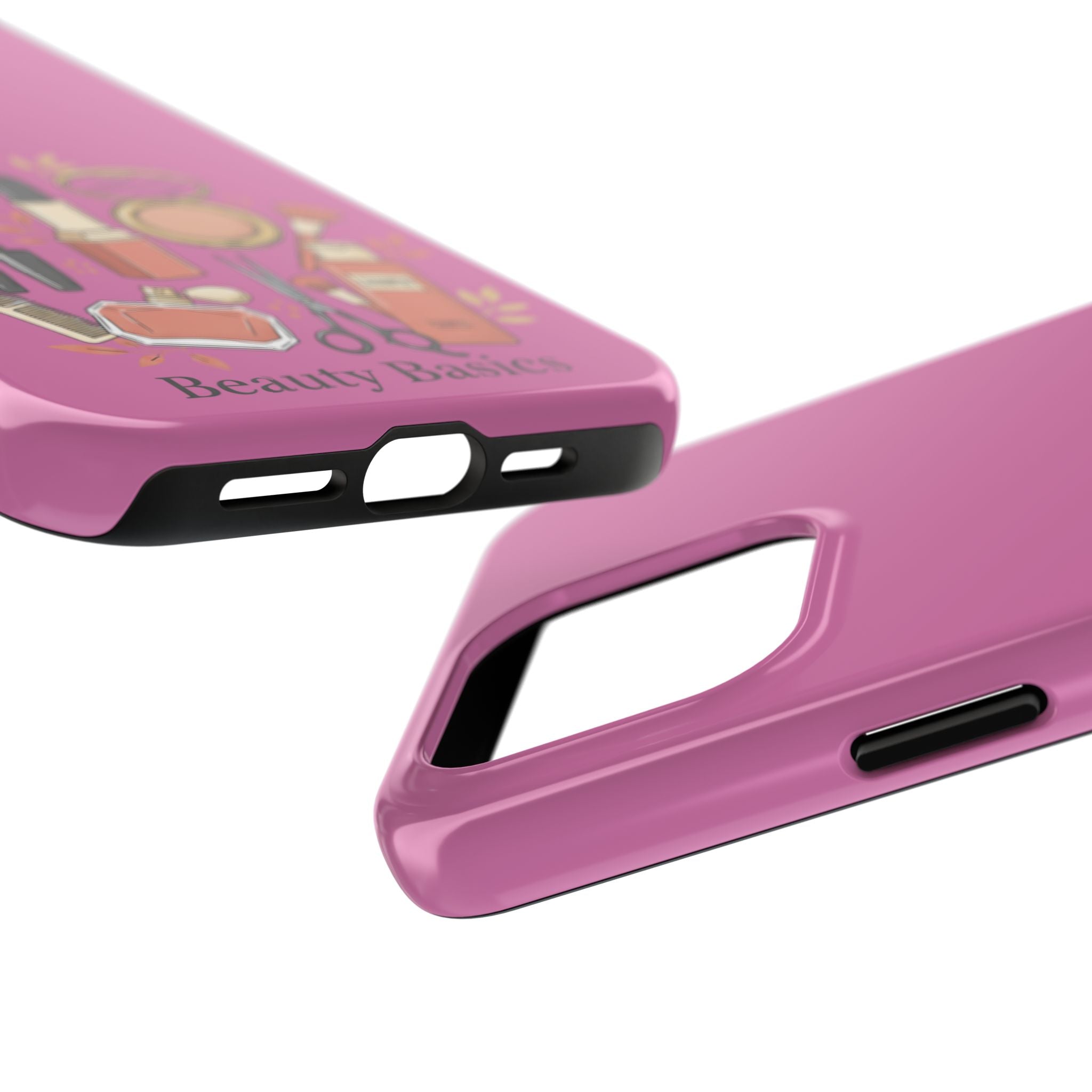 Beauty Basics Tough Phone Cases - Pink