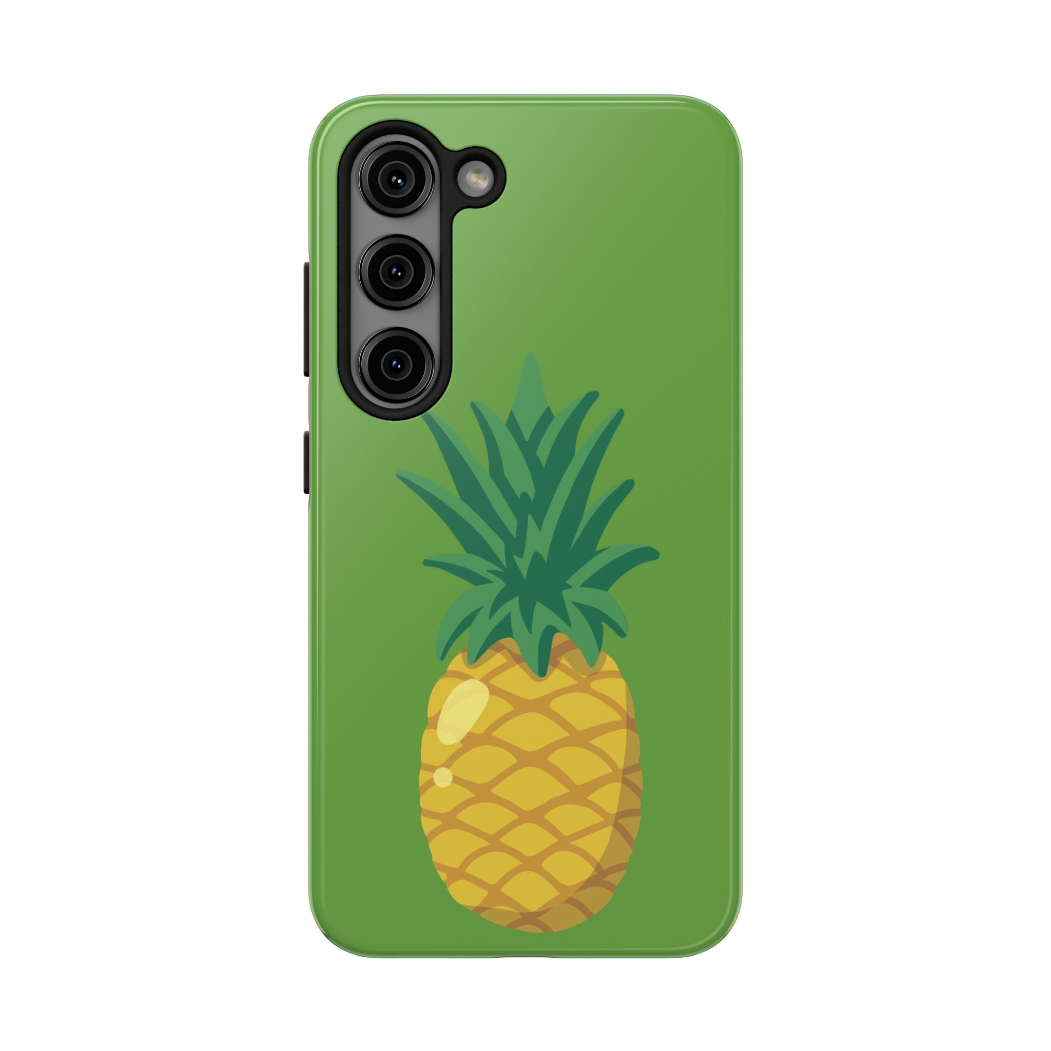 Pineapple Tough Phone Case — Tropical Green Protective Phone Cover