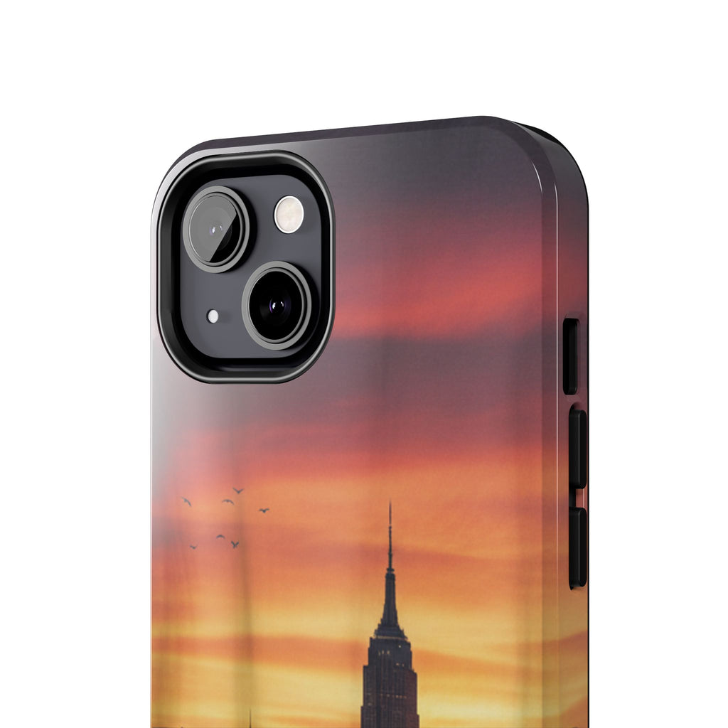 Tough Phone Case — NYC Skyline Sunset Protective Cover