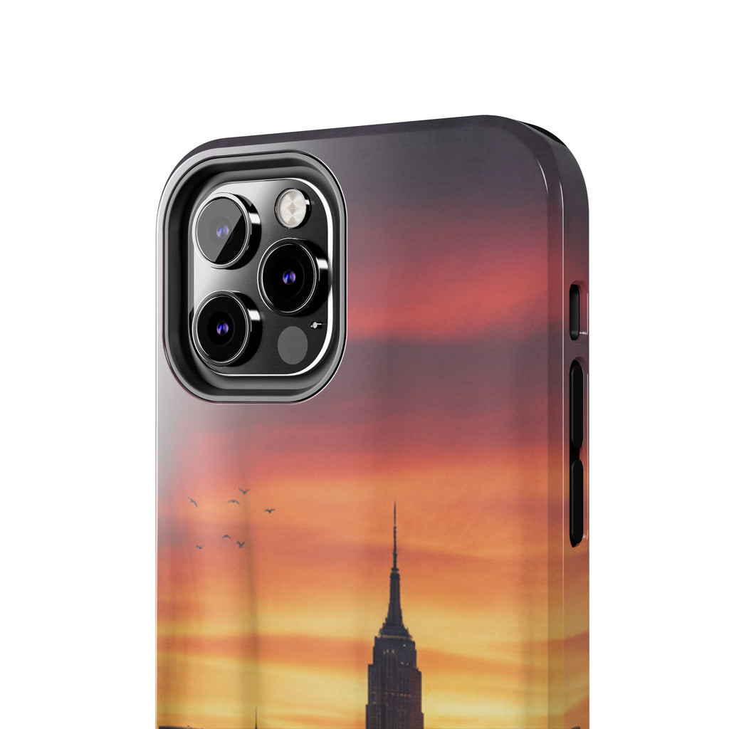 Tough Phone Case — NYC Skyline Sunset Protective Cover
