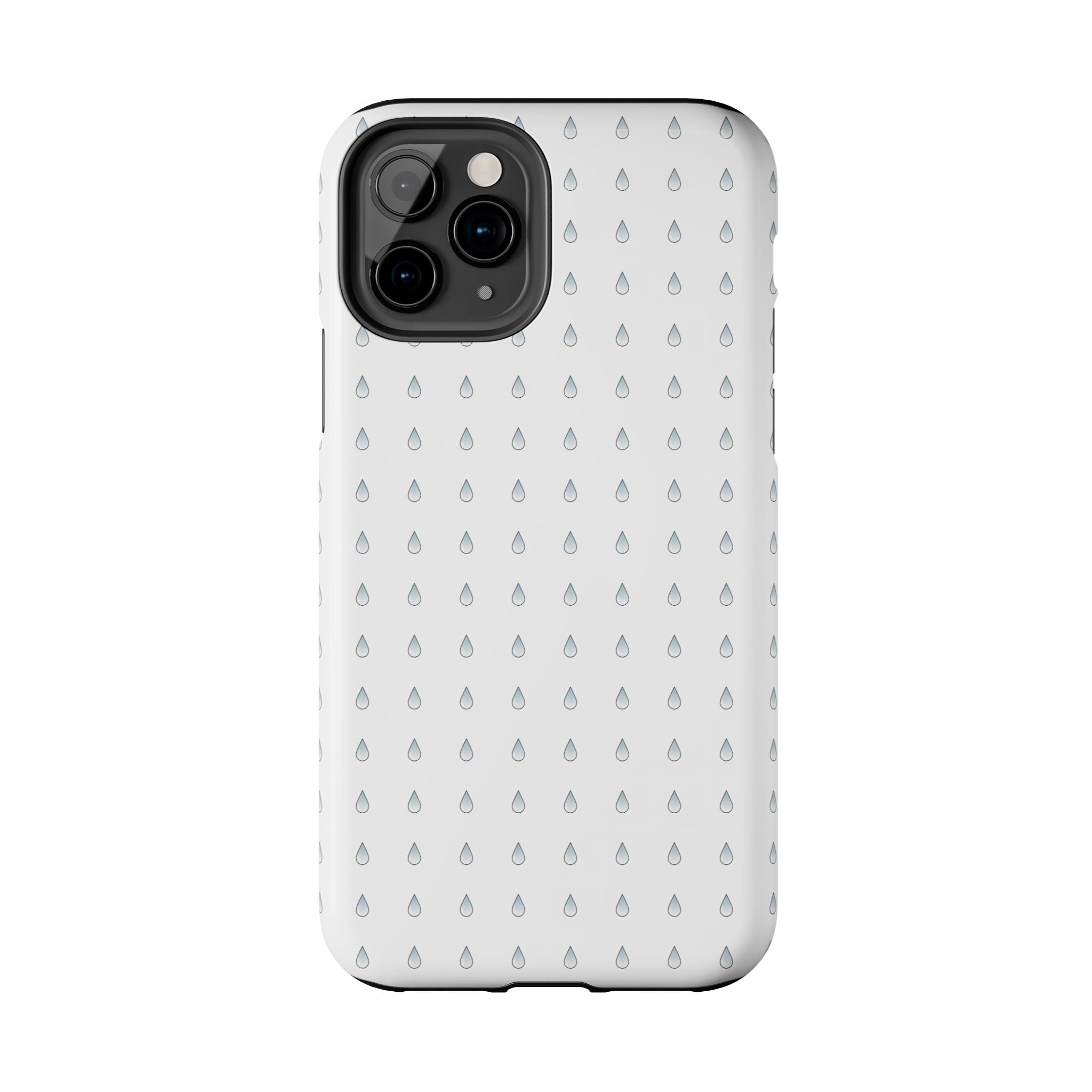 Tough Phone Case — Minimal Raindrop Protective Cover