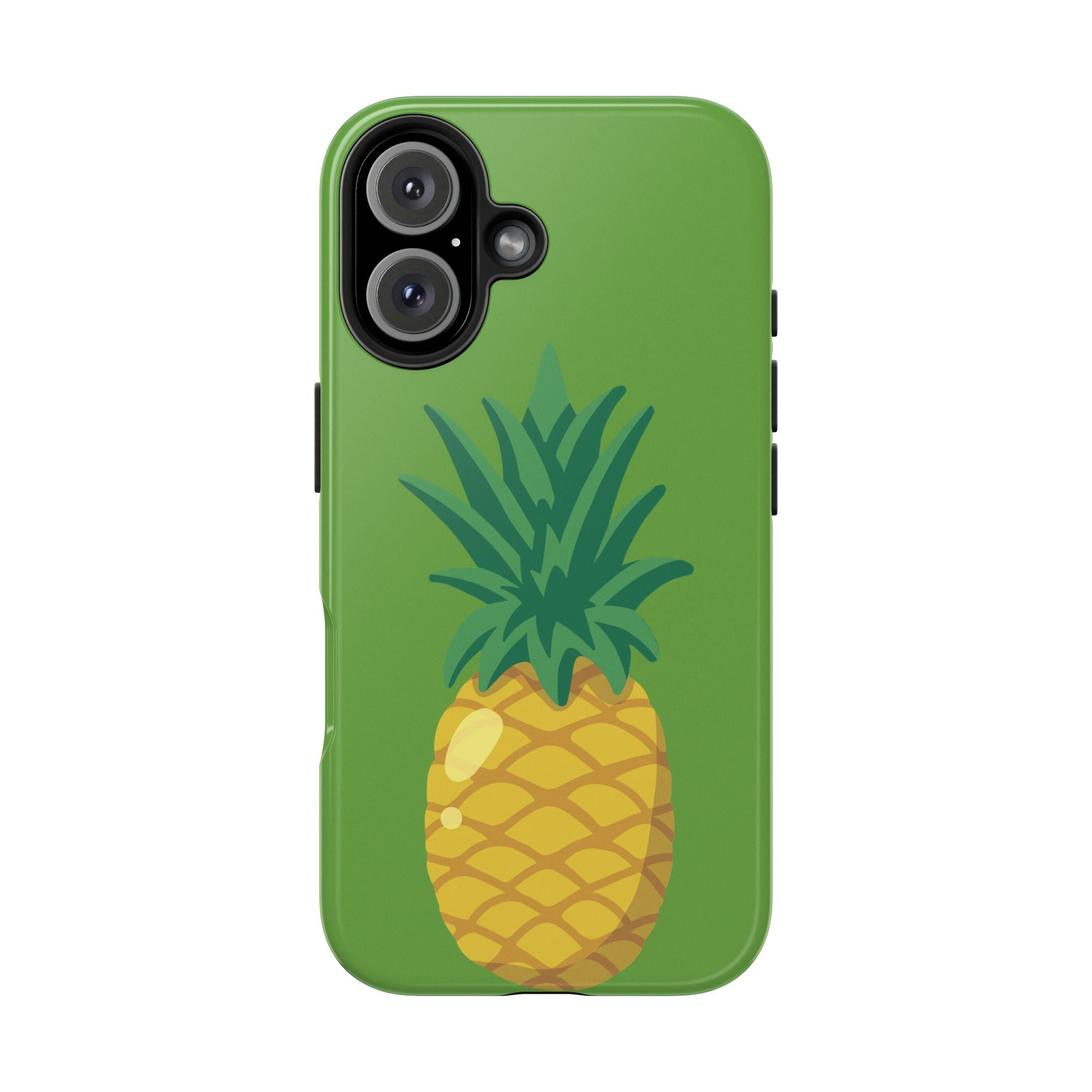 Pineapple Tough Phone Case — Tropical Green Protective Phone Cover