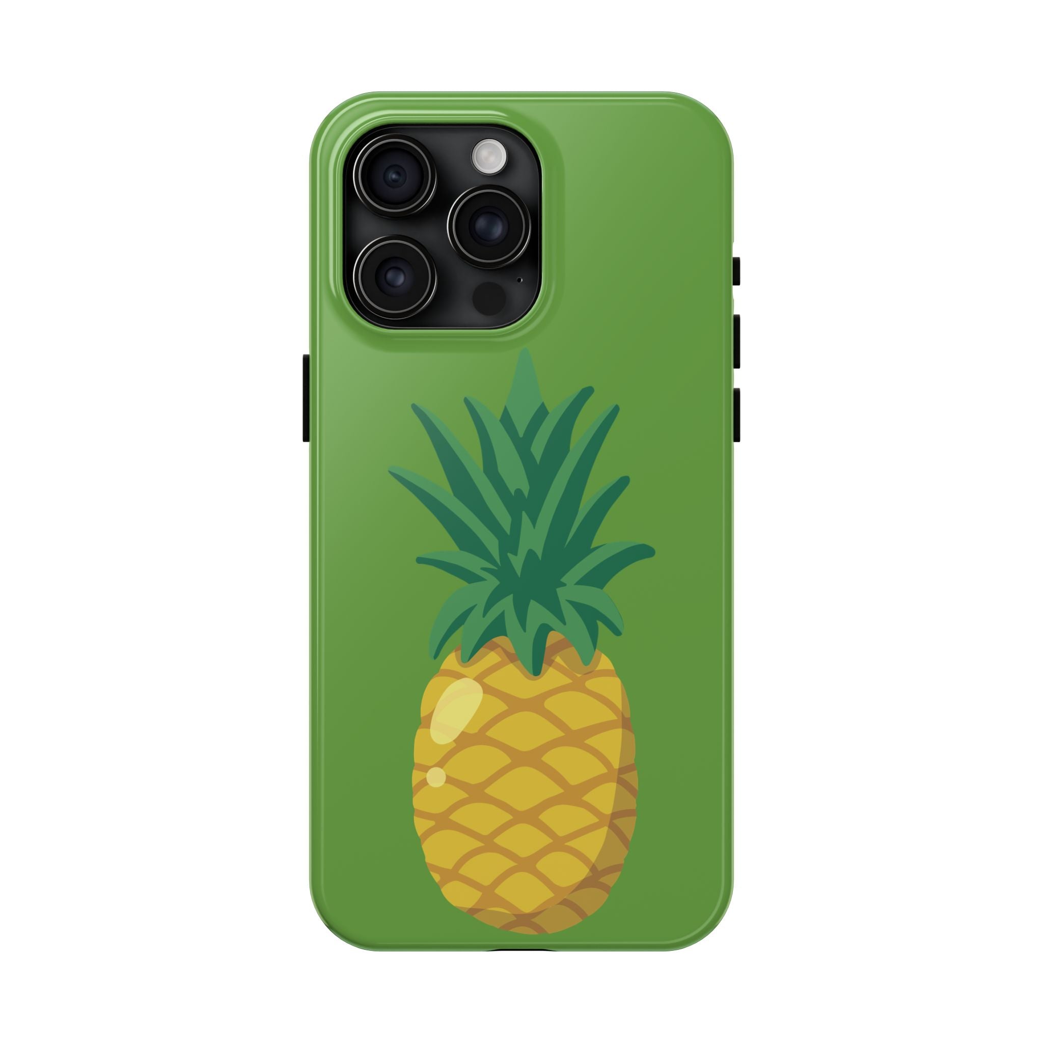 Pineapple Tough Phone Case — Tropical Green Protective Phone Cover