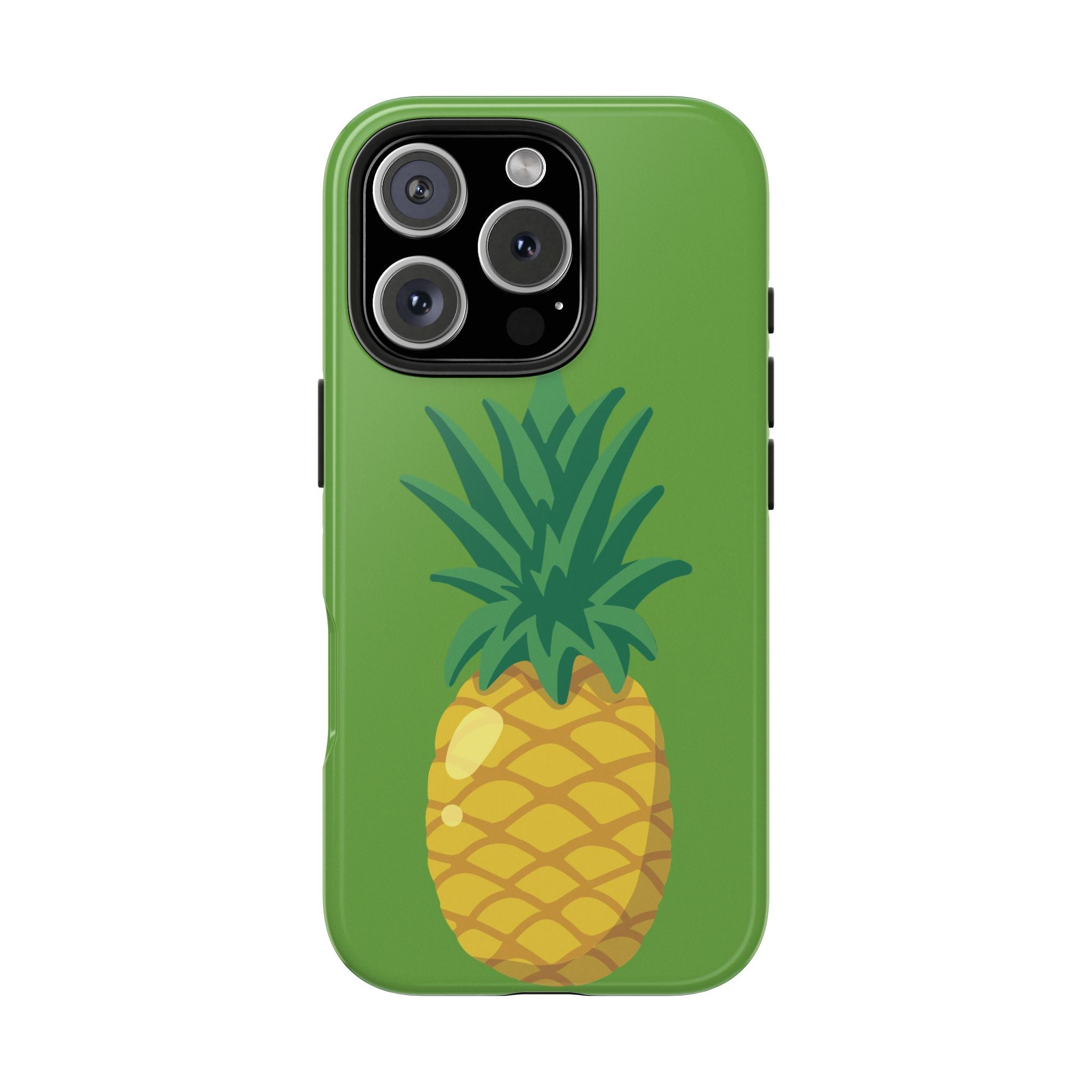 Pineapple Tough Phone Case — Tropical Green Protective Phone Cover