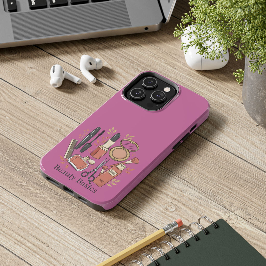 Beauty Basics Tough Phone Cases - Pink