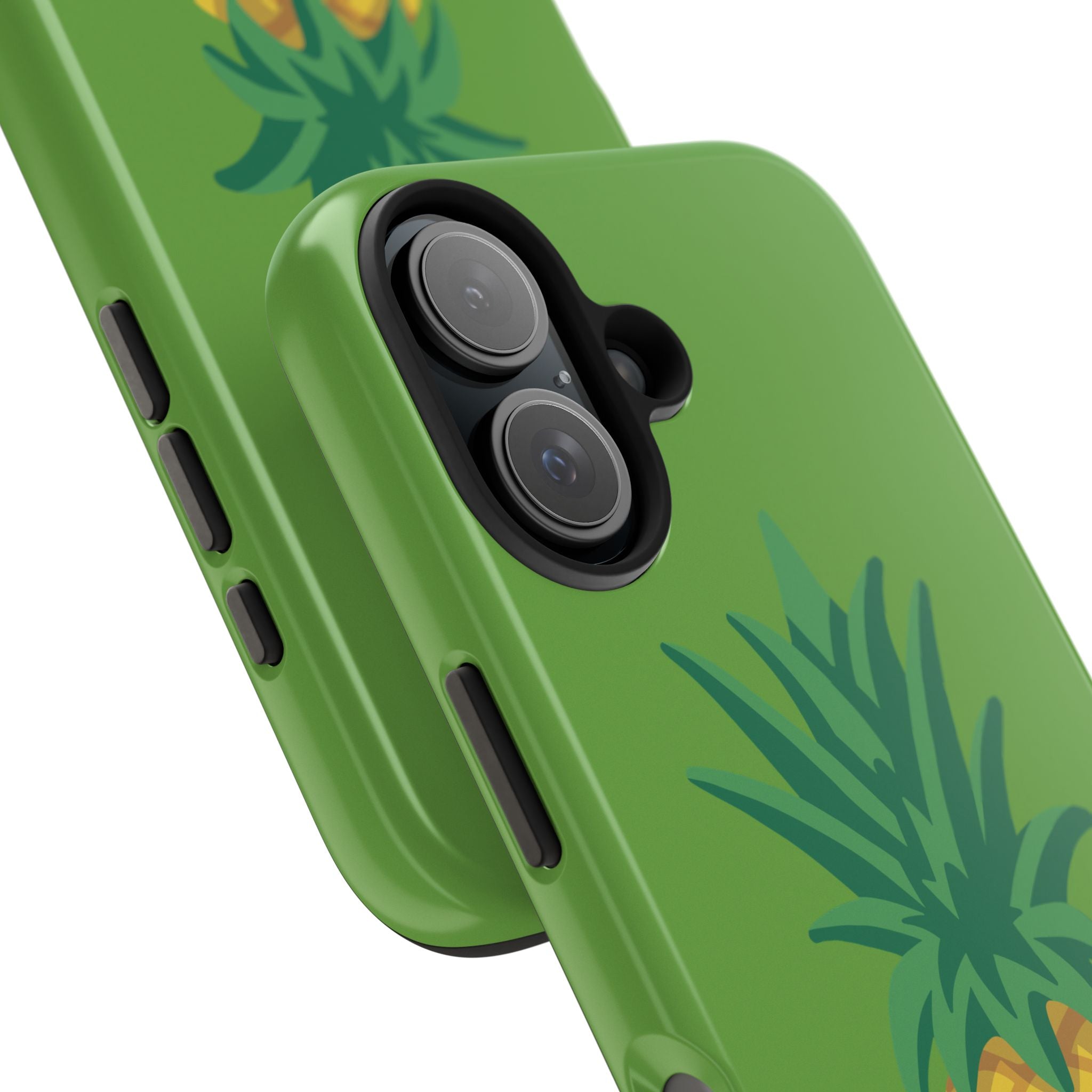 Pineapple Tough Phone Case — Tropical Green Protective Phone Cover