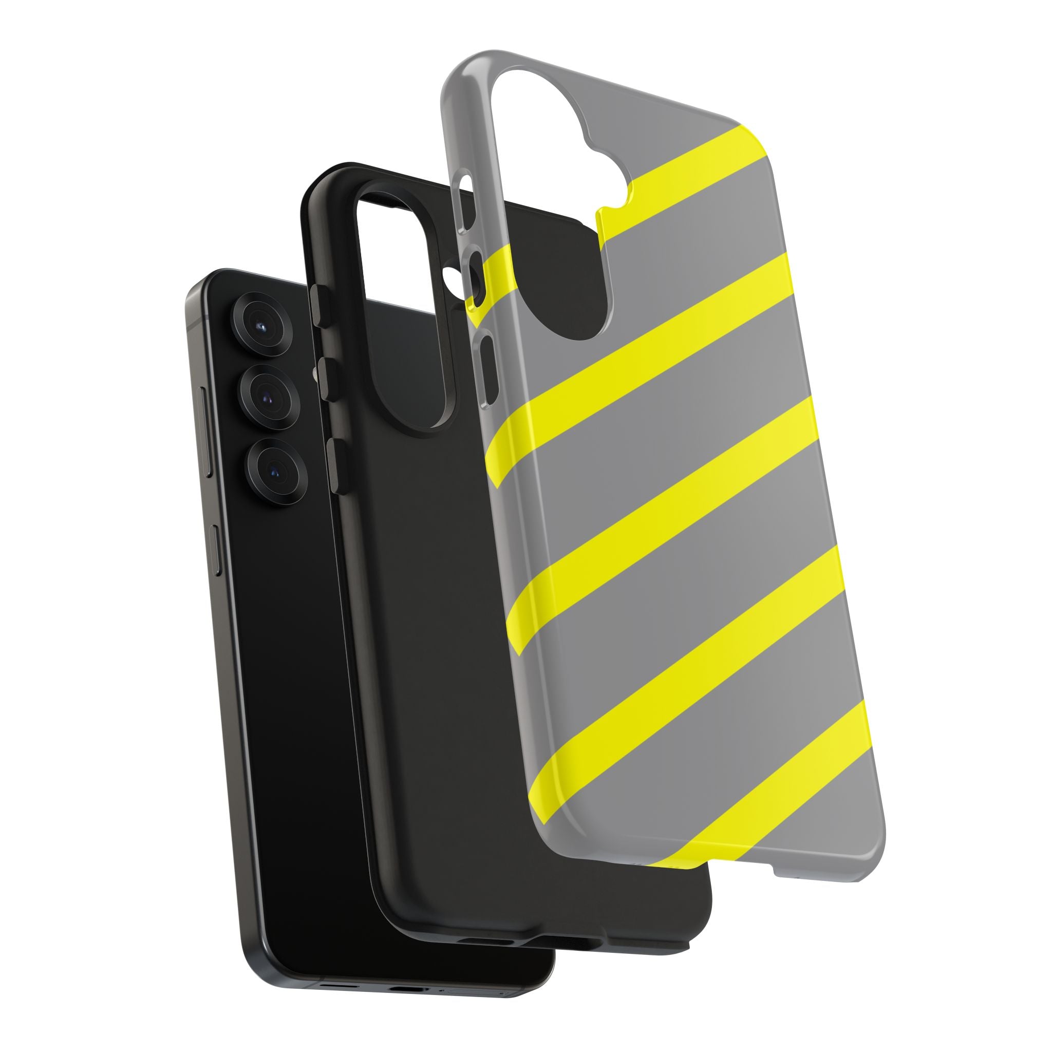 Copy of Tough Phone Case — Blue Diagonal Stripe Shockproof Cover