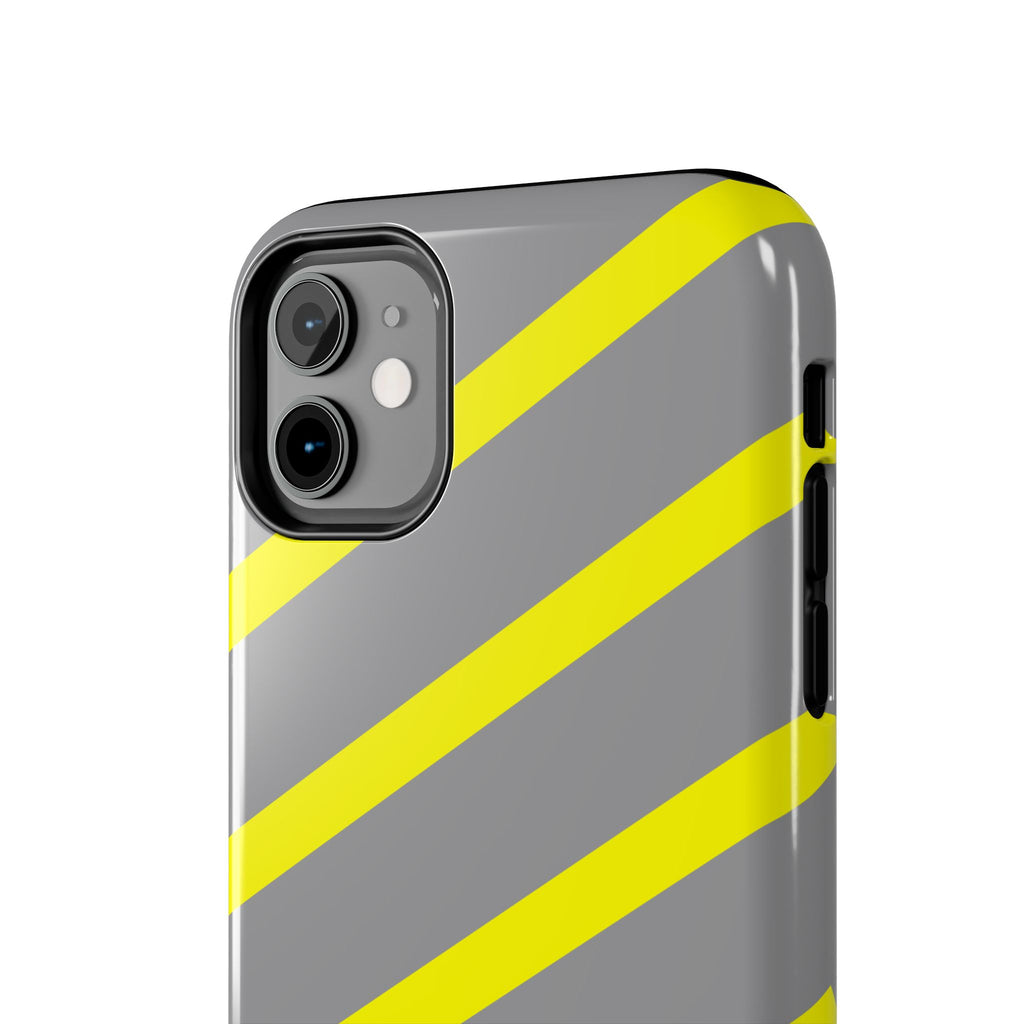 Copy of Tough Phone Case — Blue Diagonal Stripe Shockproof Cover