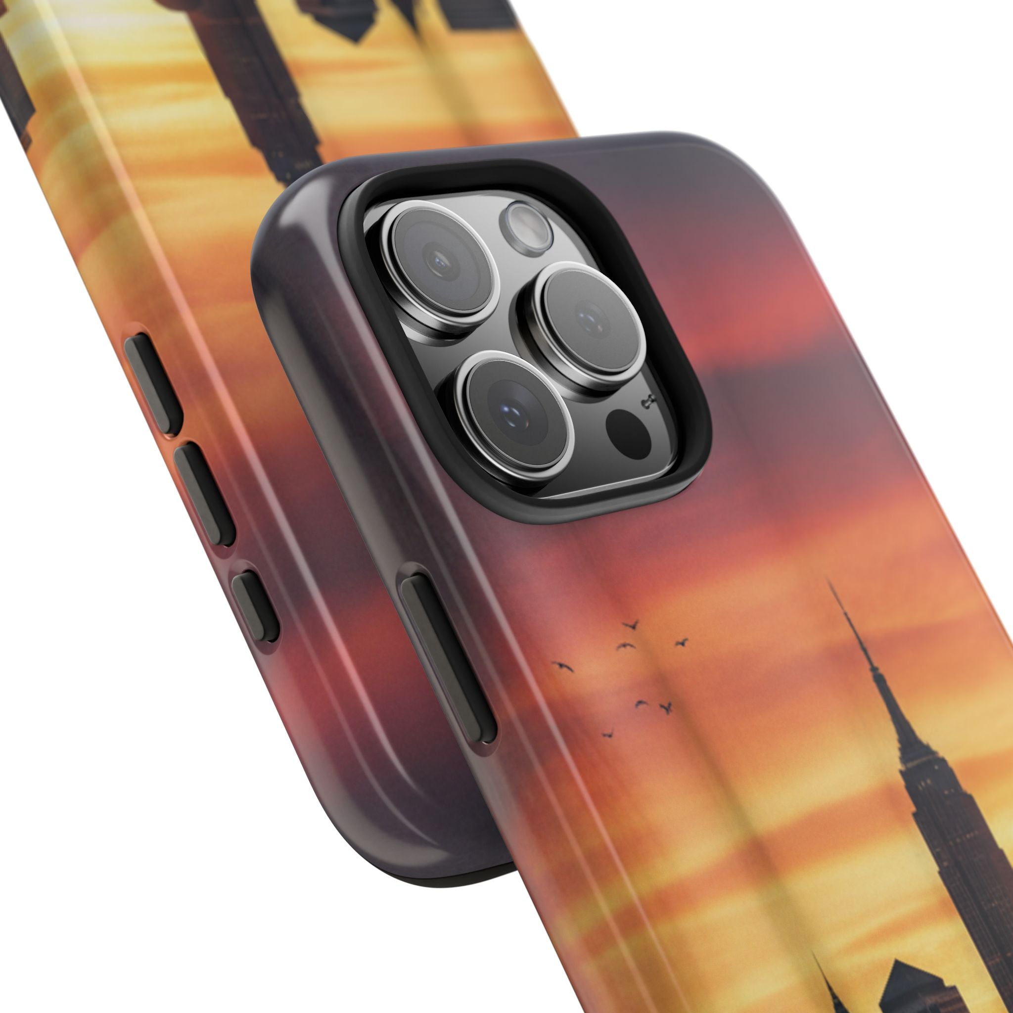 Tough Phone Case — NYC Skyline Sunset Protective Cover
