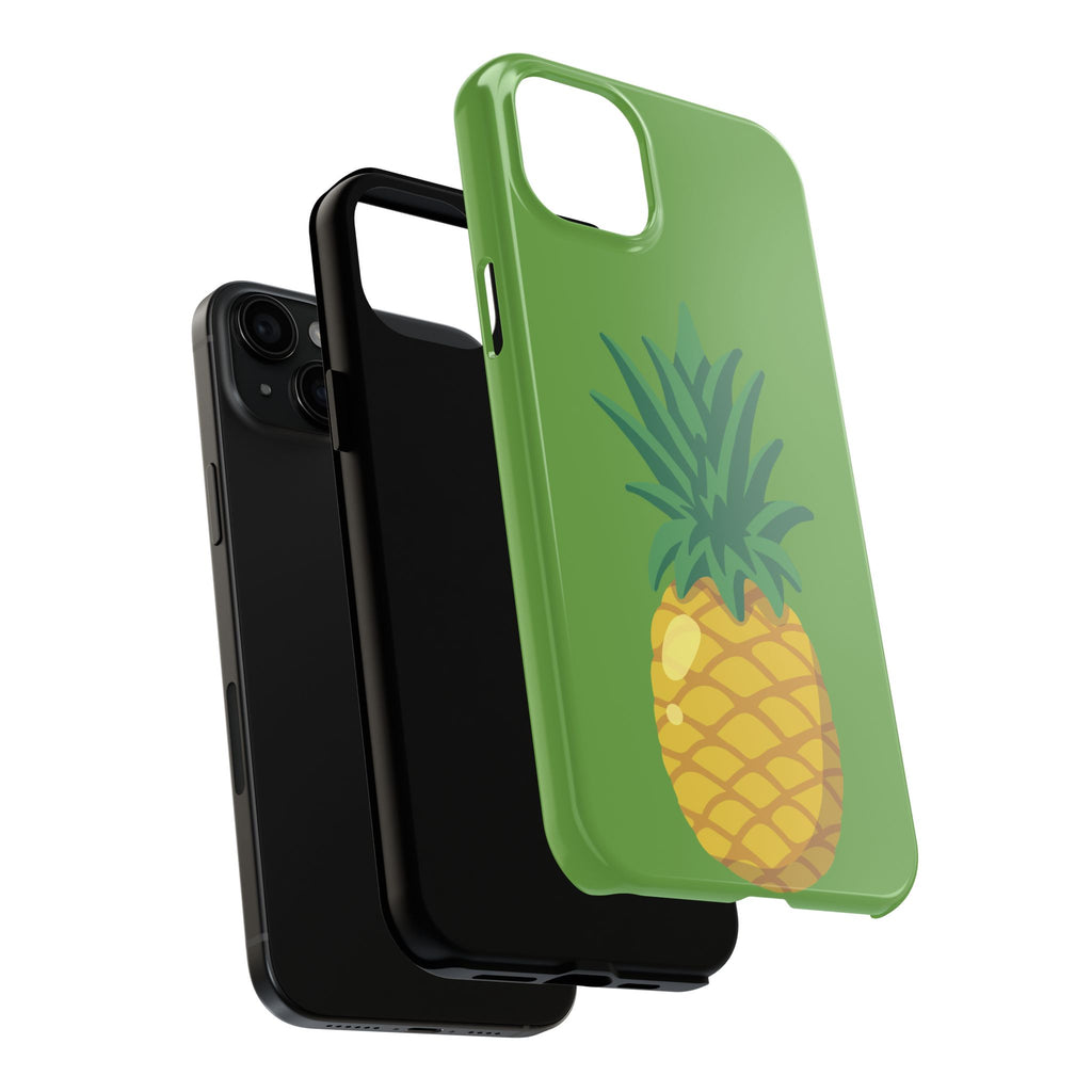 Pineapple Tough Phone Case — Tropical Green Protective Phone Cover