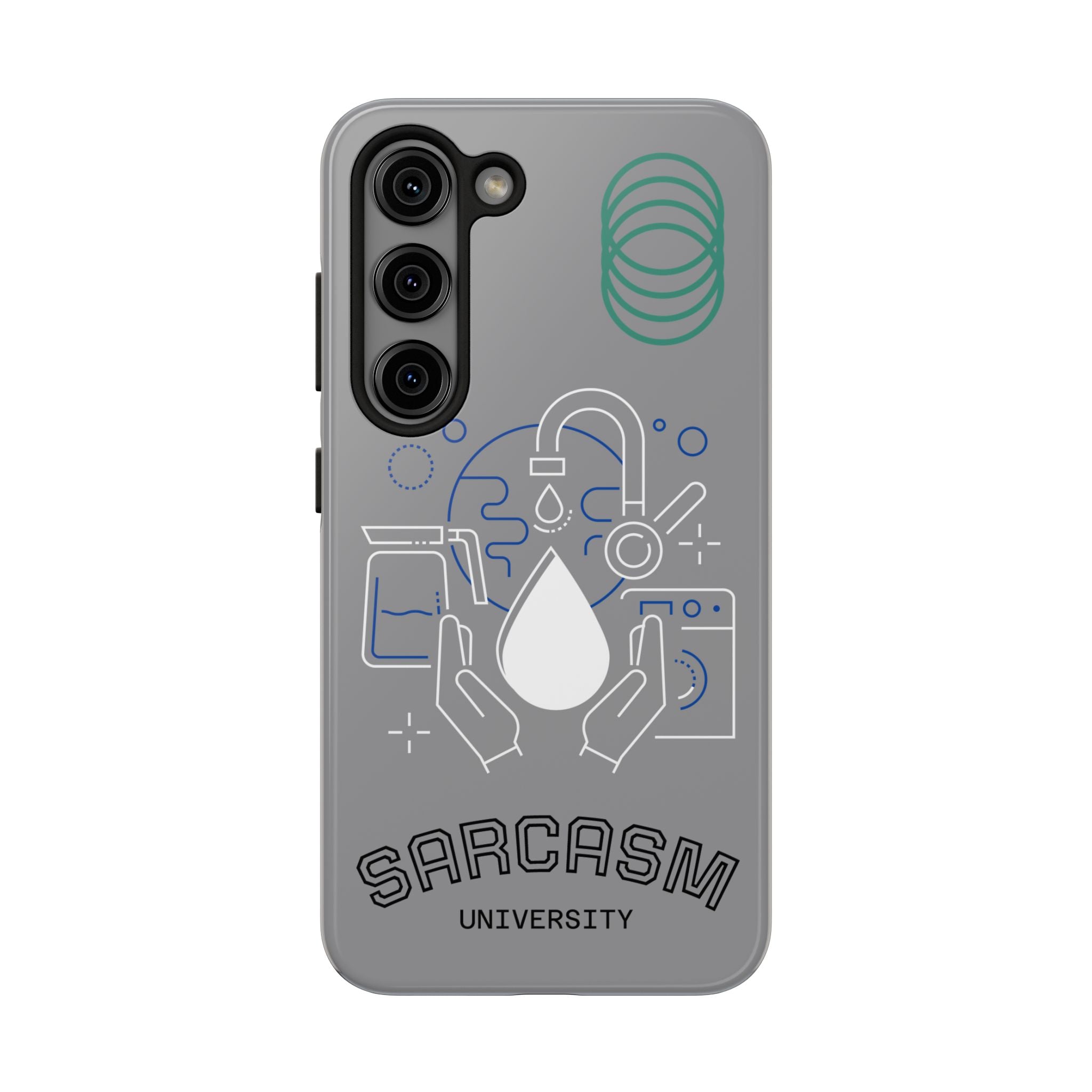 Sarcasm University Tough Phone Case — Scientific Lab Drop Design