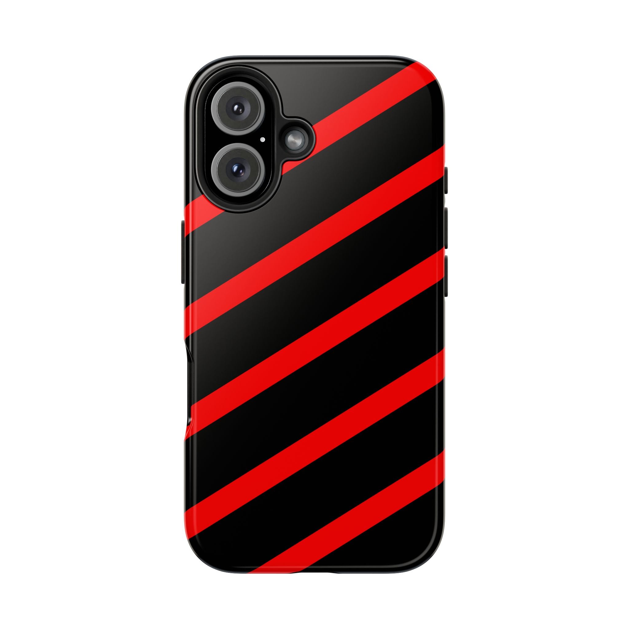 Copy of Tough Phone Case — Blue Diagonal Stripe Shockproof Cover