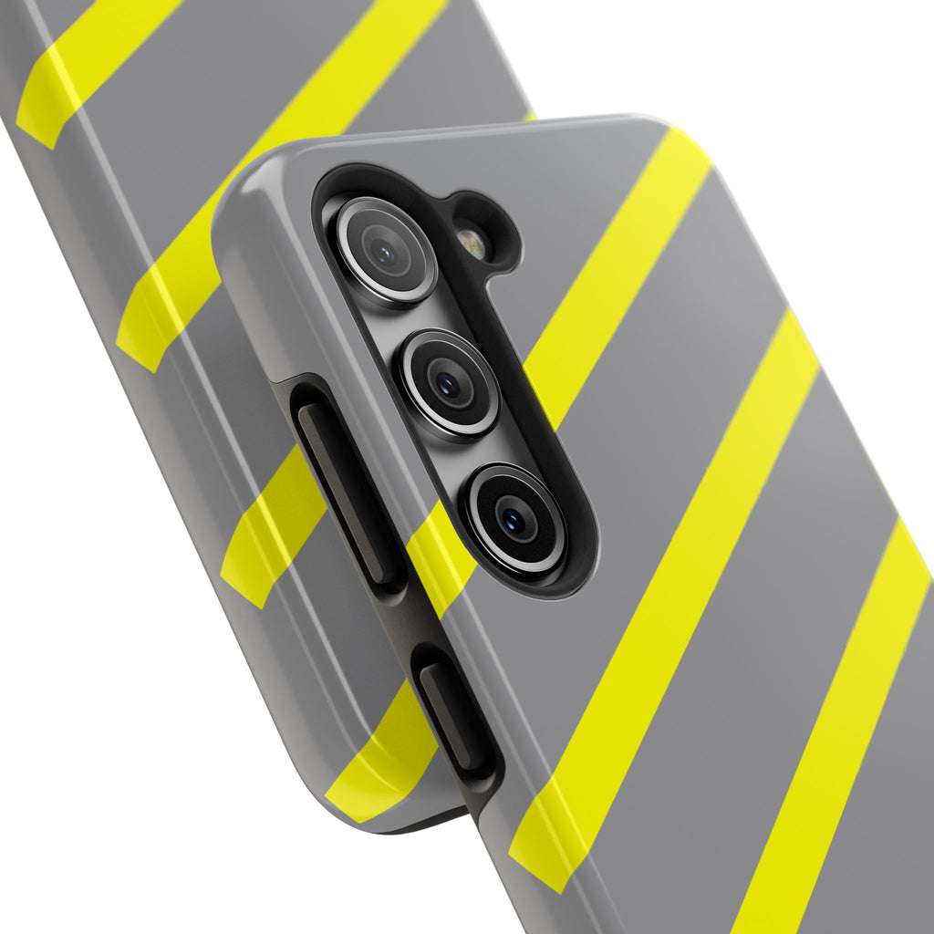 Copy of Tough Phone Case — Blue Diagonal Stripe Shockproof Cover