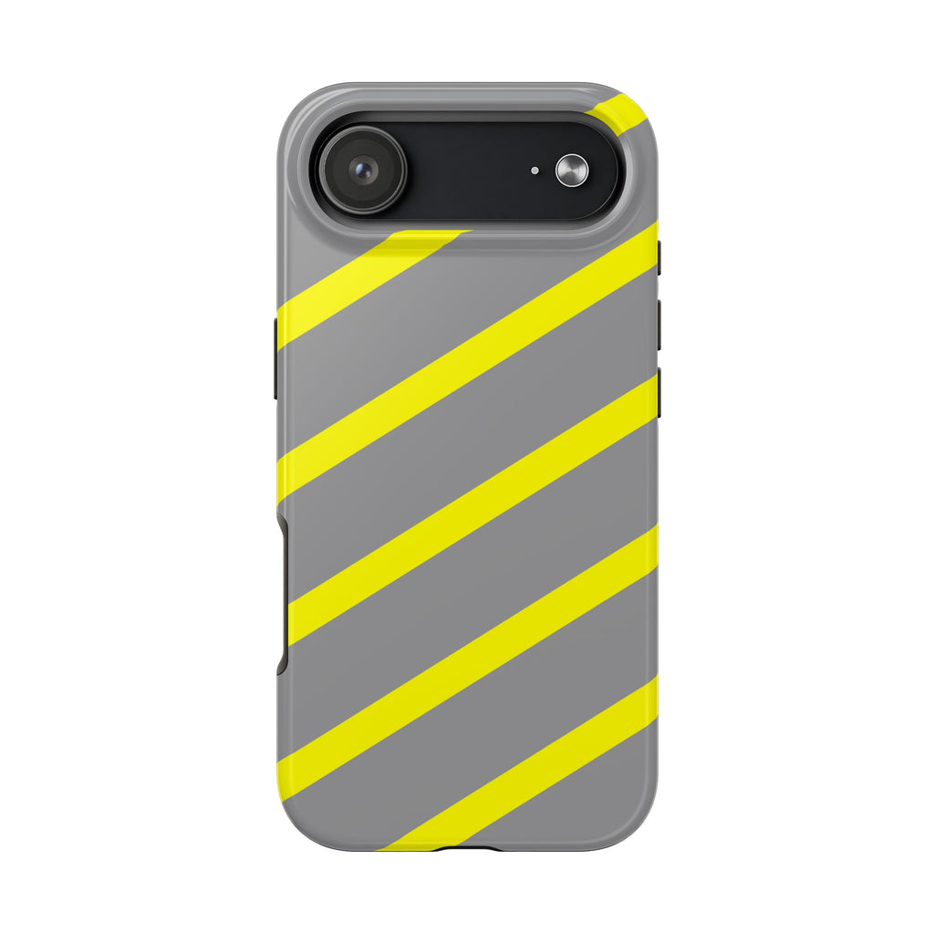 Copy of Tough Phone Case — Blue Diagonal Stripe Shockproof Cover