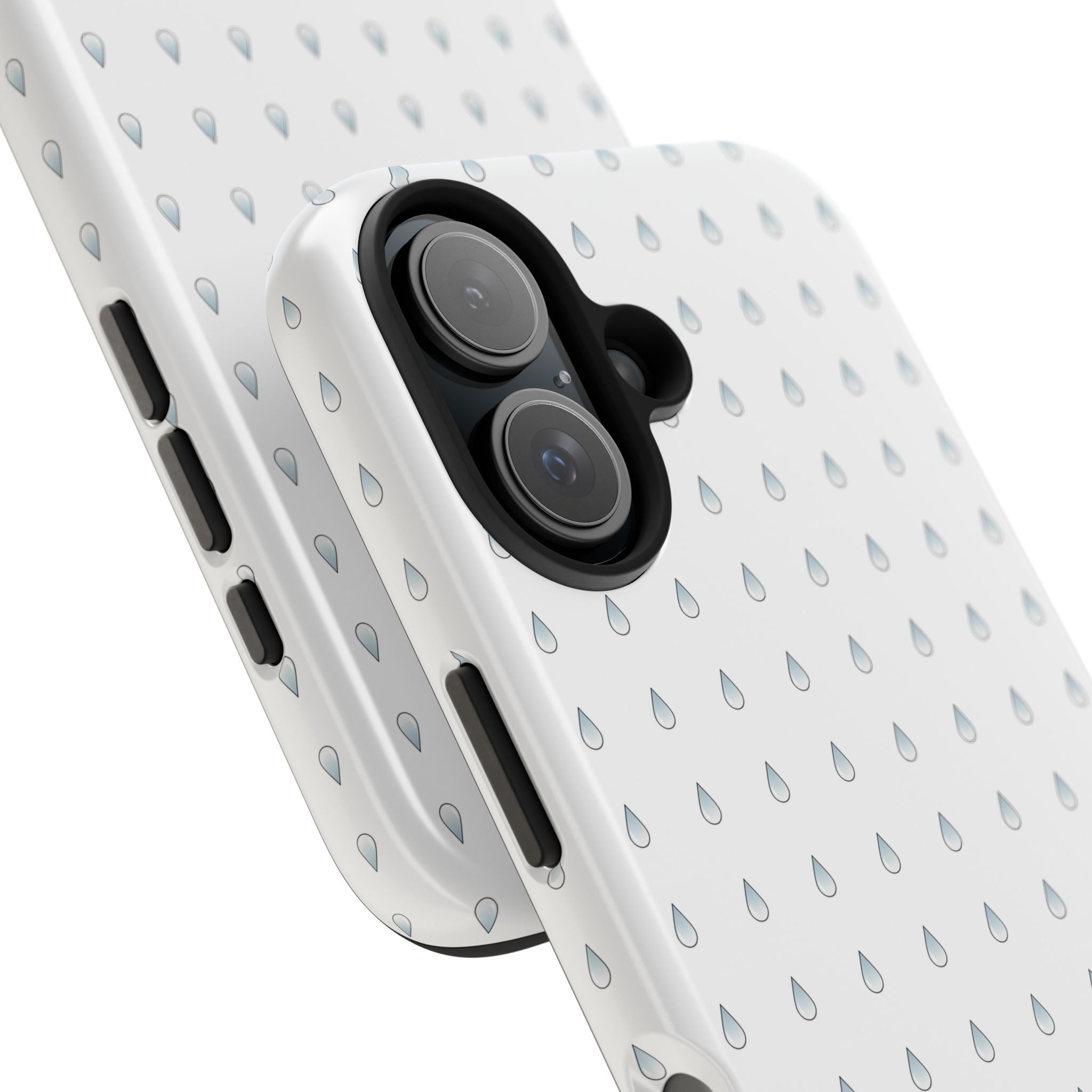 Tough Phone Case — Minimal Raindrop Protective Cover