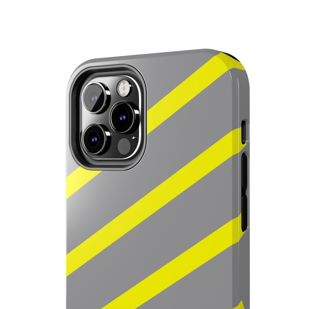 Copy of Tough Phone Case — Blue Diagonal Stripe Shockproof Cover