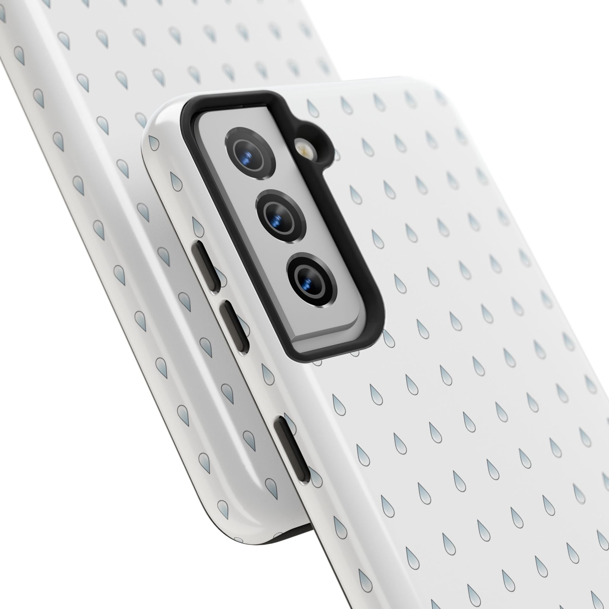 Tough Phone Case — Minimal Raindrop Protective Cover