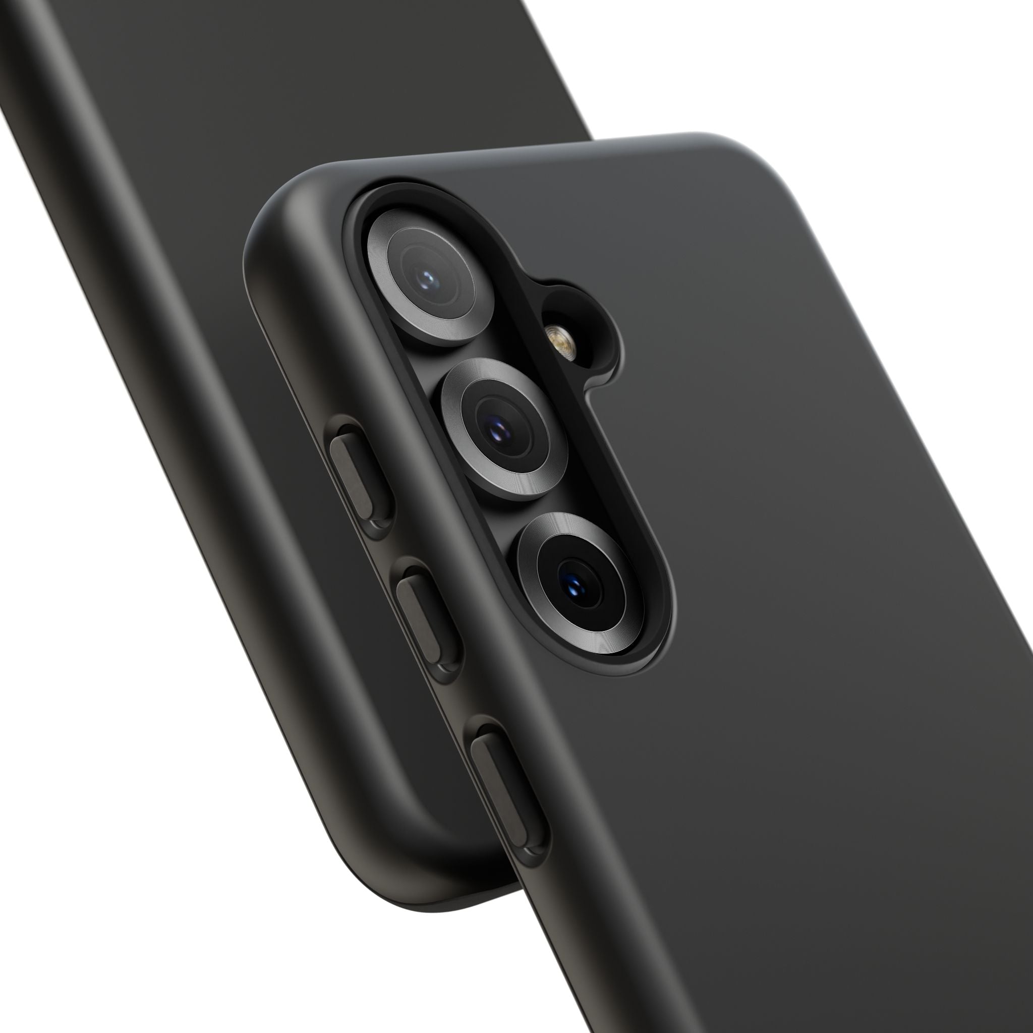 Phone Case - "Progress Over Perfection" Glossy Black Protective Cover