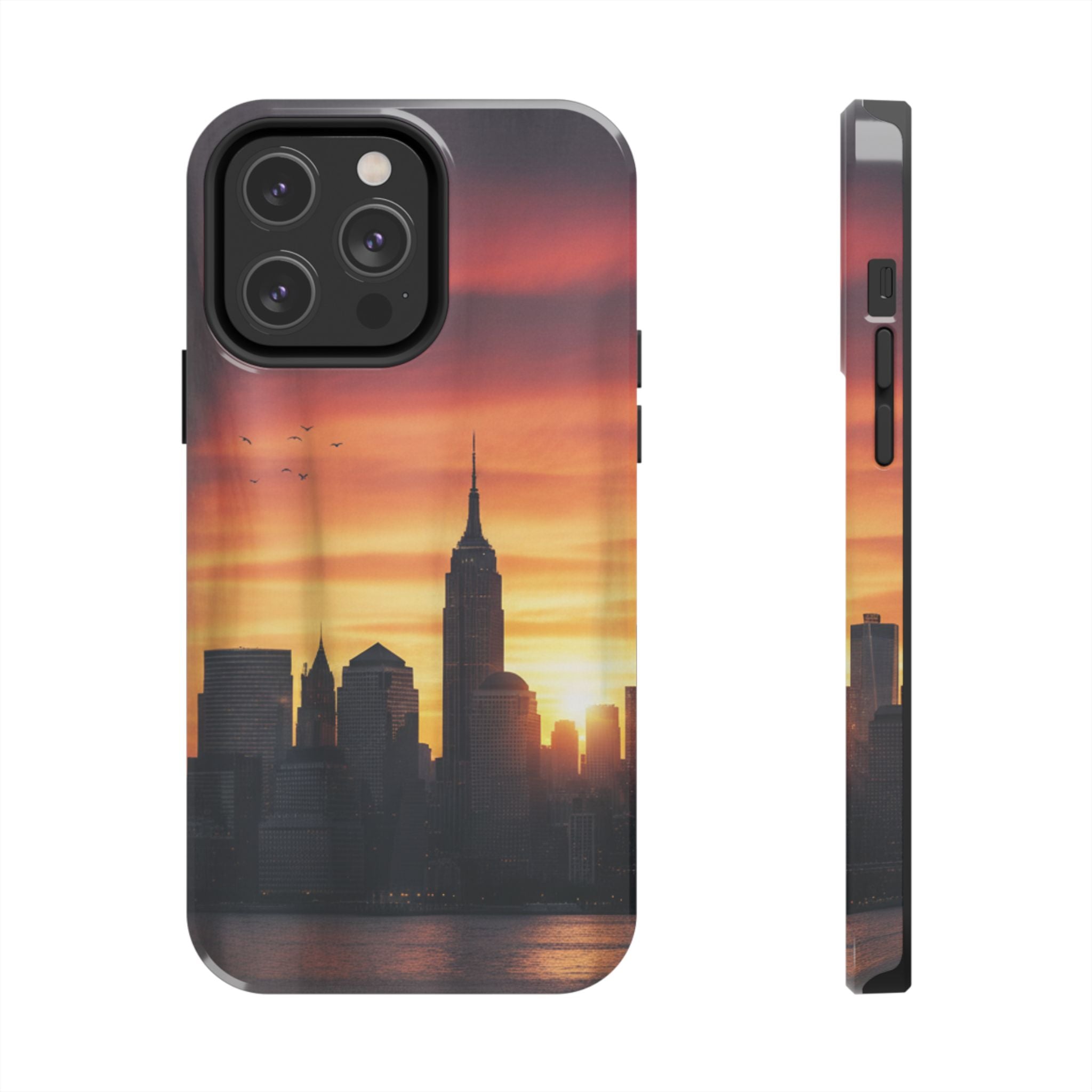 Tough Phone Case — NYC Skyline Sunset Protective Cover