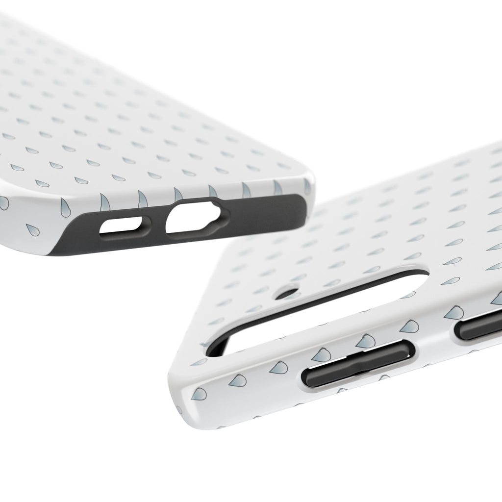 Tough Phone Case — Minimal Raindrop Protective Cover