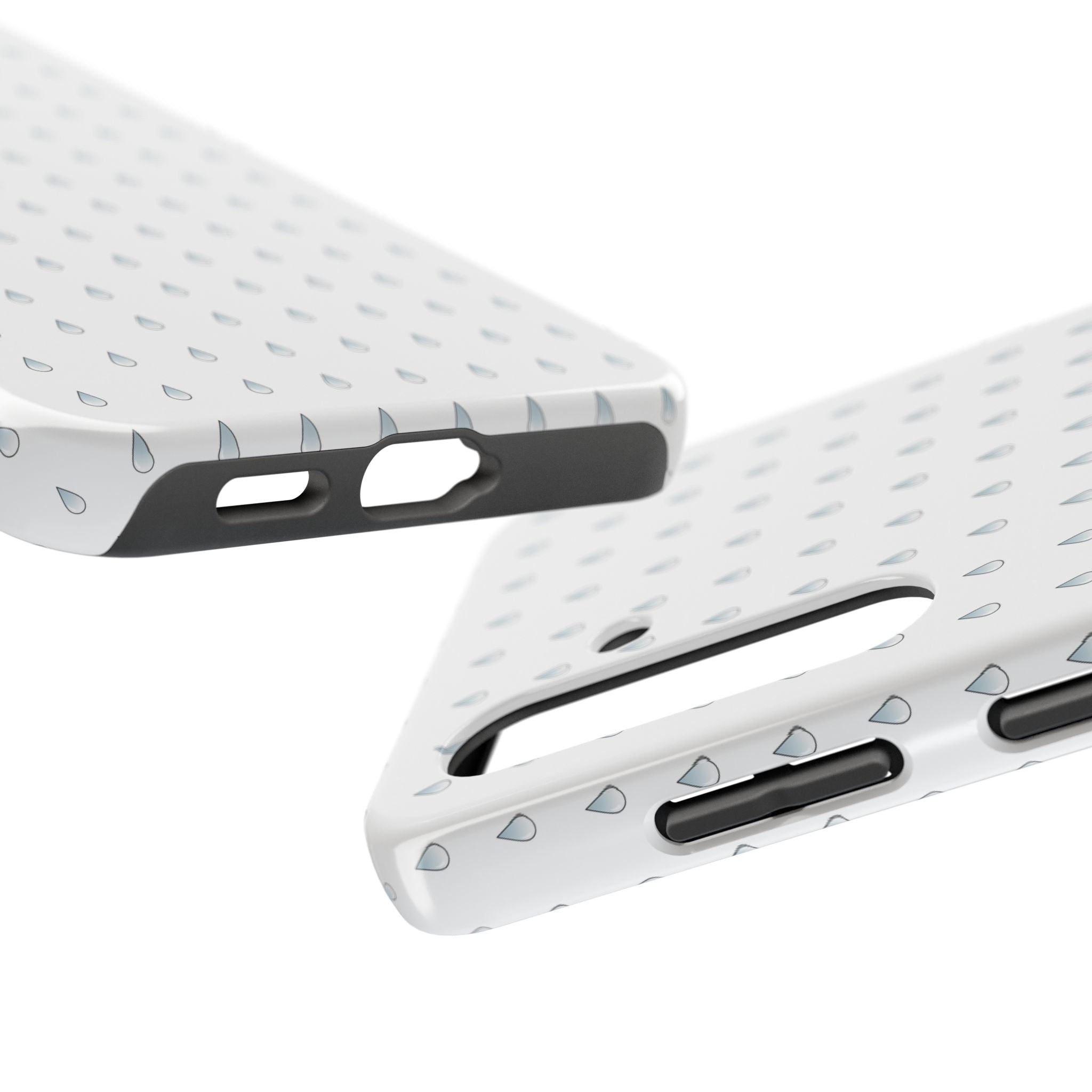 Tough Phone Case — Minimal Raindrop Protective Cover