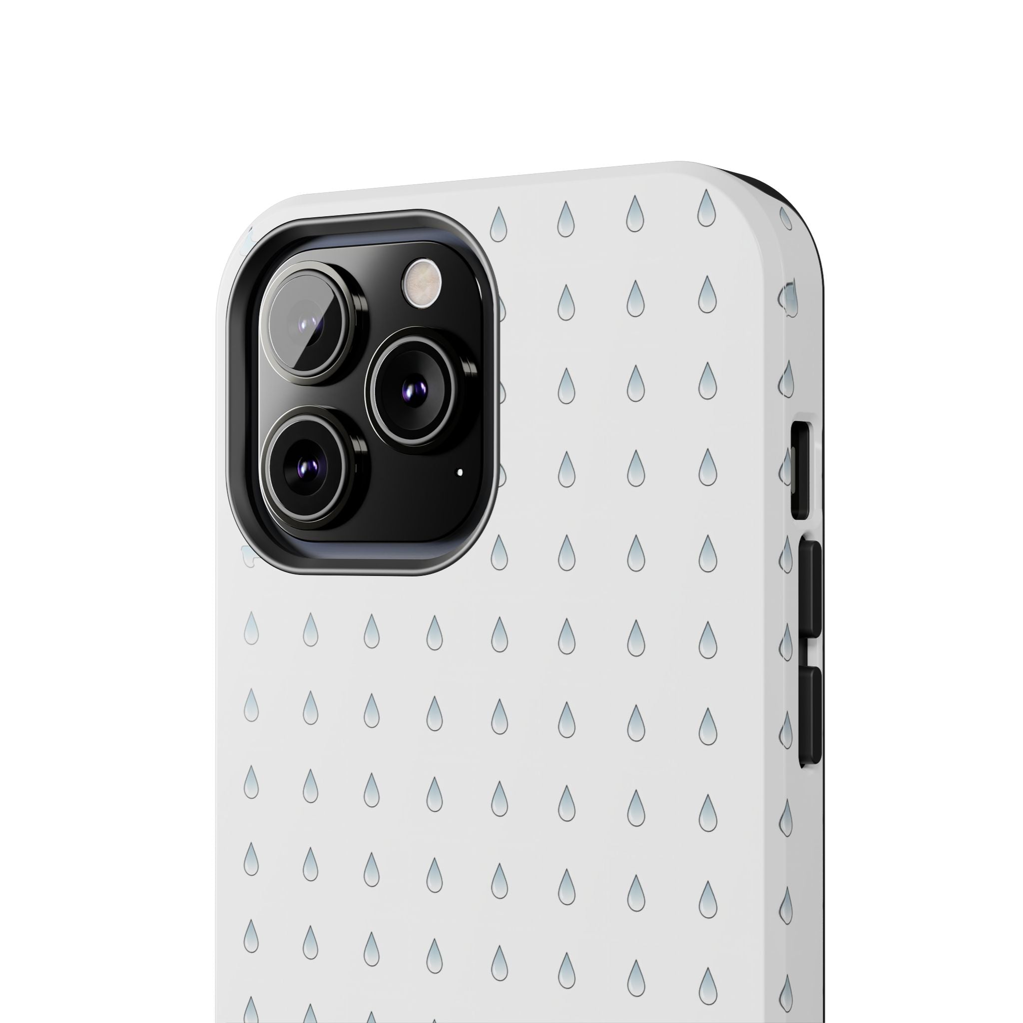 Tough Phone Case — Minimal Raindrop Protective Cover