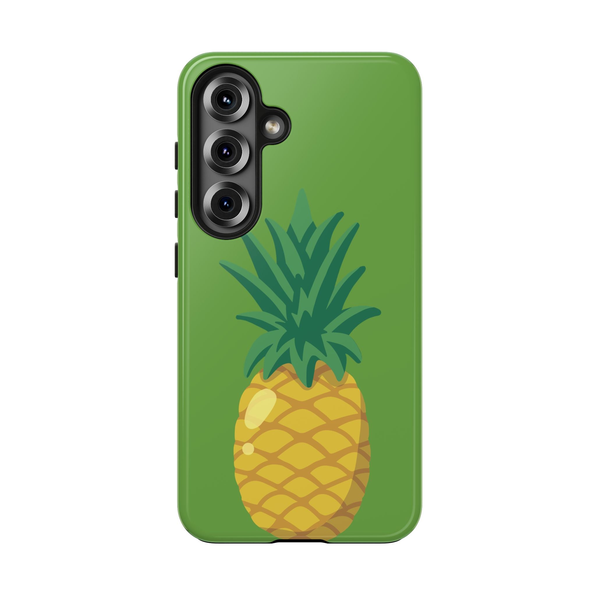Pineapple Tough Phone Case — Tropical Green Protective Phone Cover