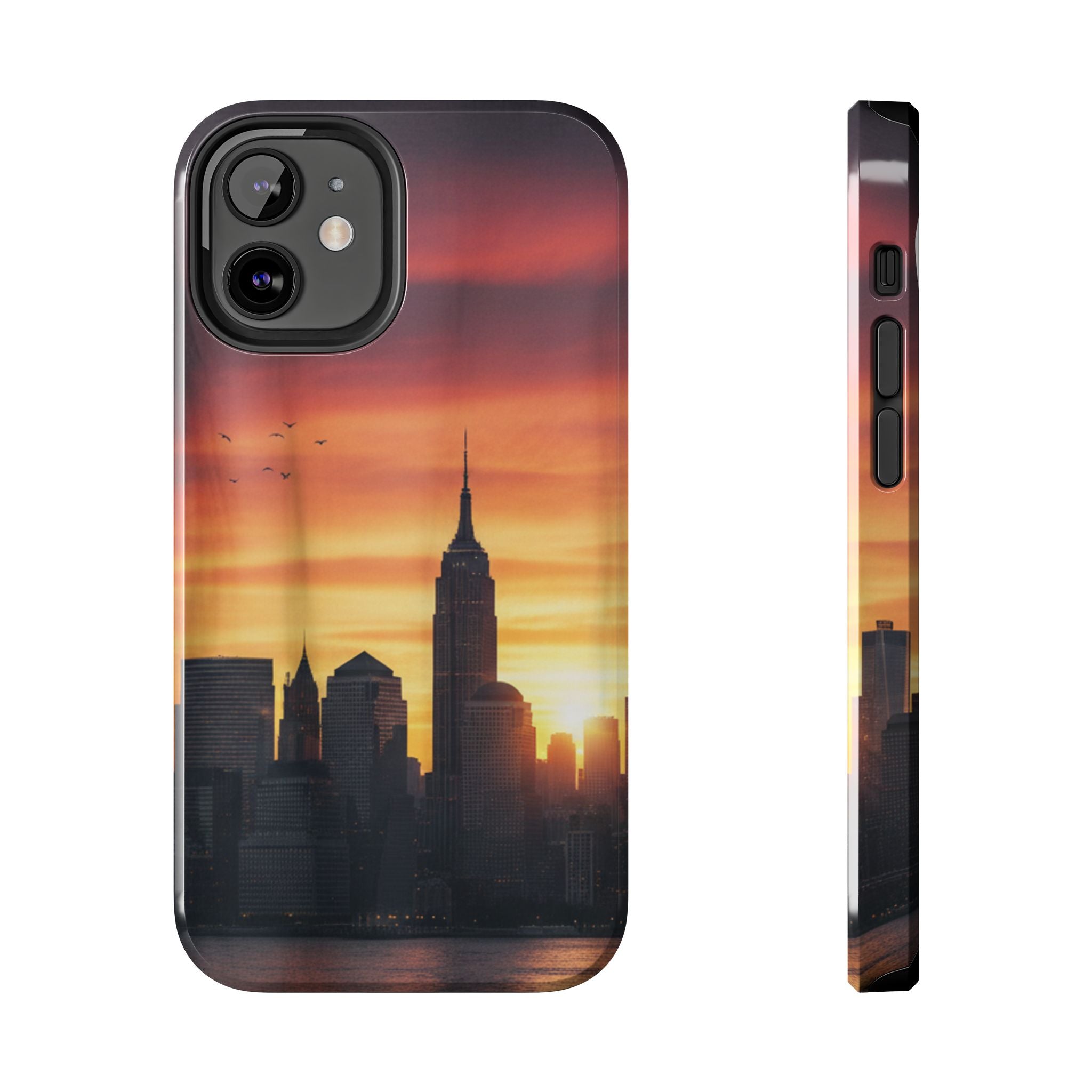 Tough Phone Case — NYC Skyline Sunset Protective Cover