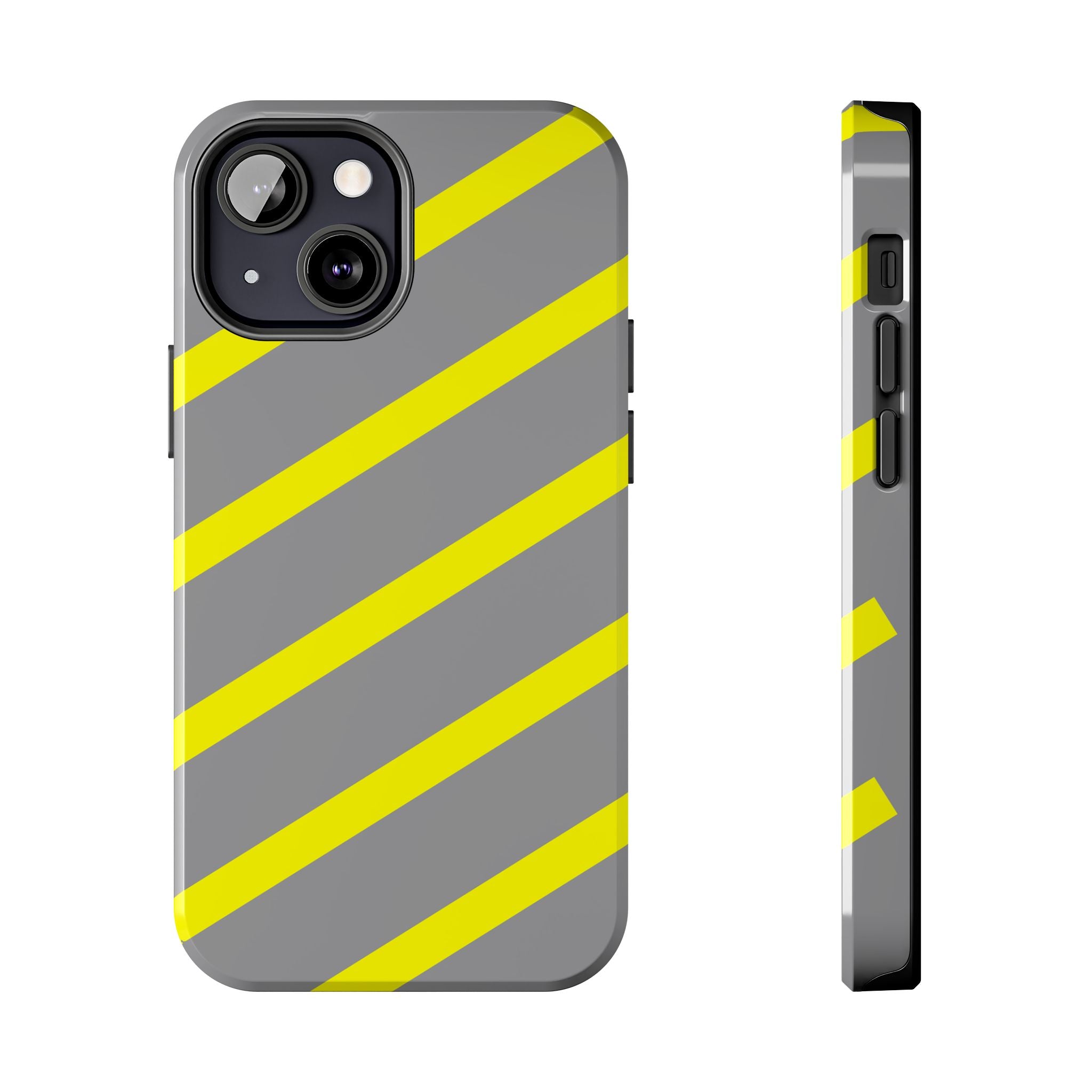 Copy of Tough Phone Case — Blue Diagonal Stripe Shockproof Cover