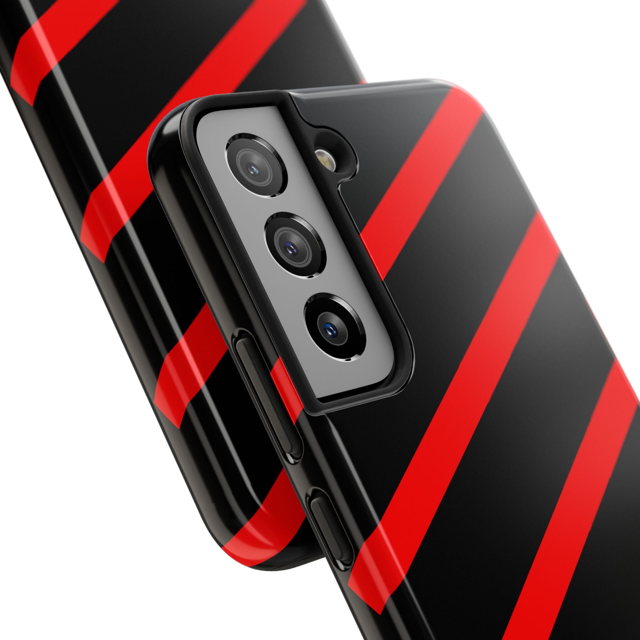 Copy of Tough Phone Case — Blue Diagonal Stripe Shockproof Cover