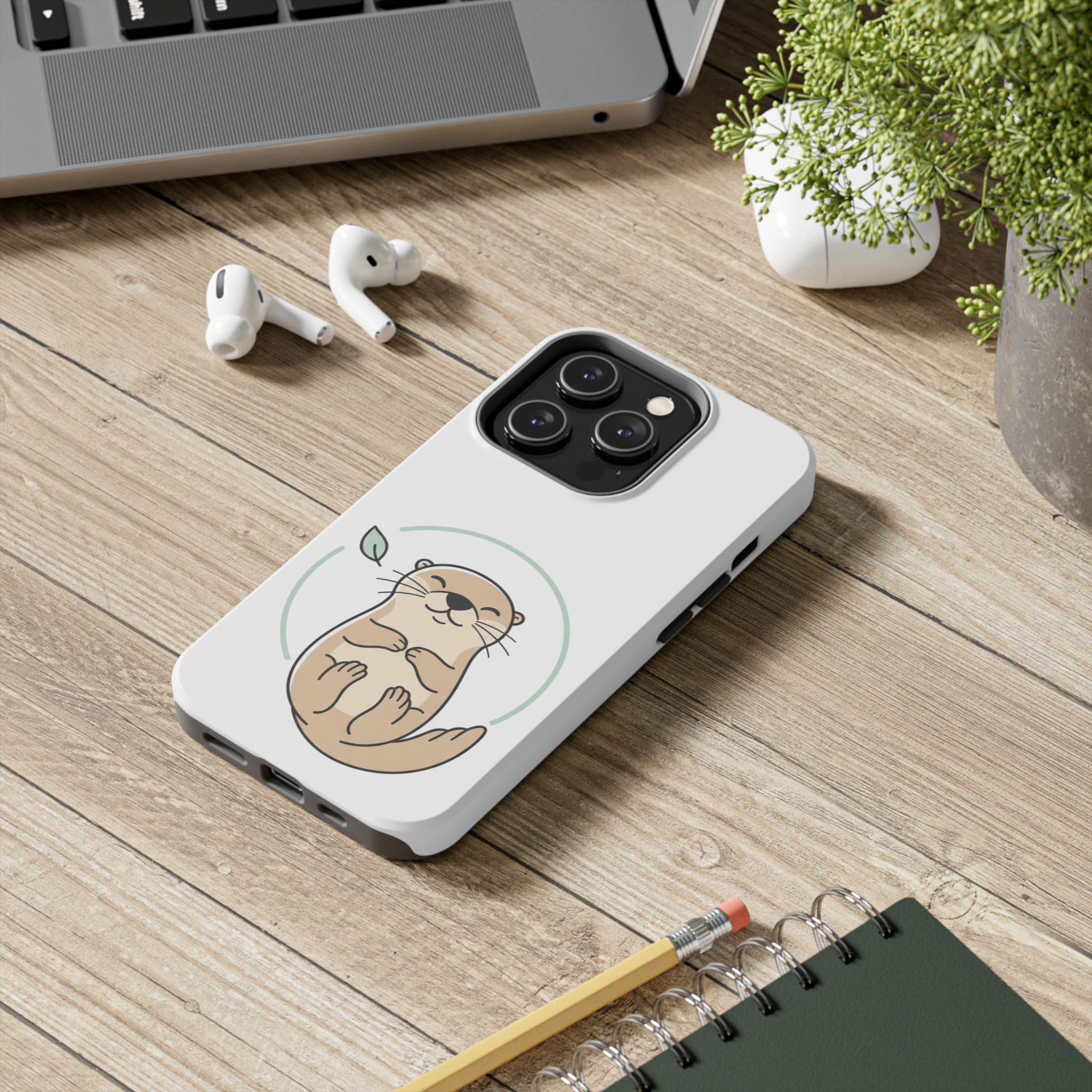 Cute Otter – Cartoon Otter Protective Phone Cover