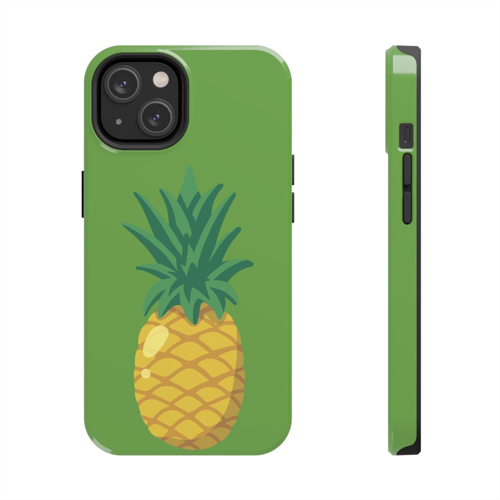 Pineapple Tough Phone Case — Tropical Green Protective Phone Cover