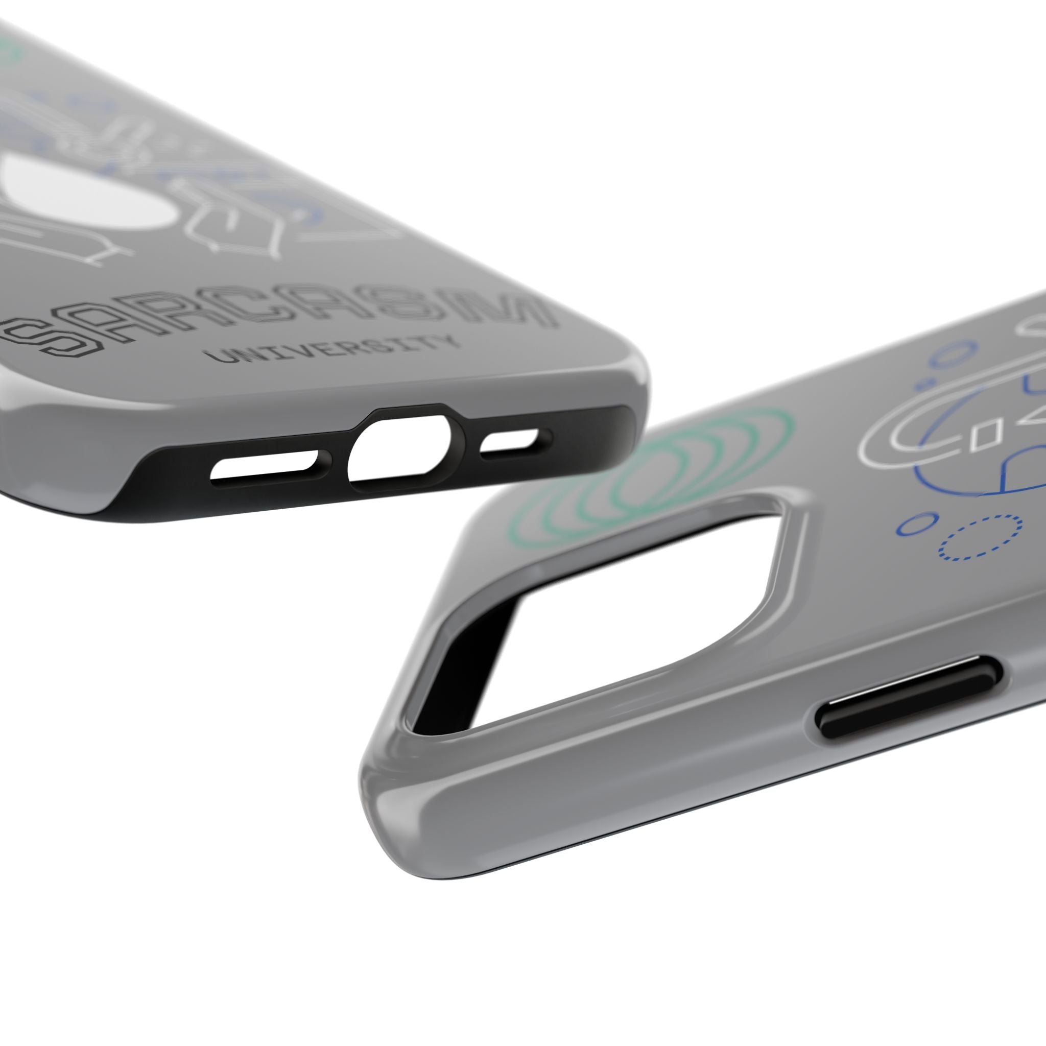 Sarcasm University Tough Phone Case — Scientific Lab Drop Design