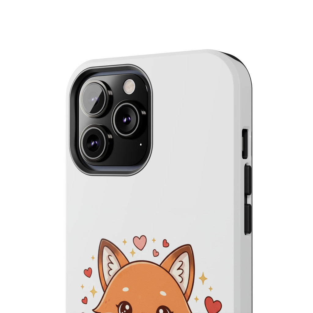 Phone Case — Cute Valentine Fox 'Be Mine' Protective Tough Case