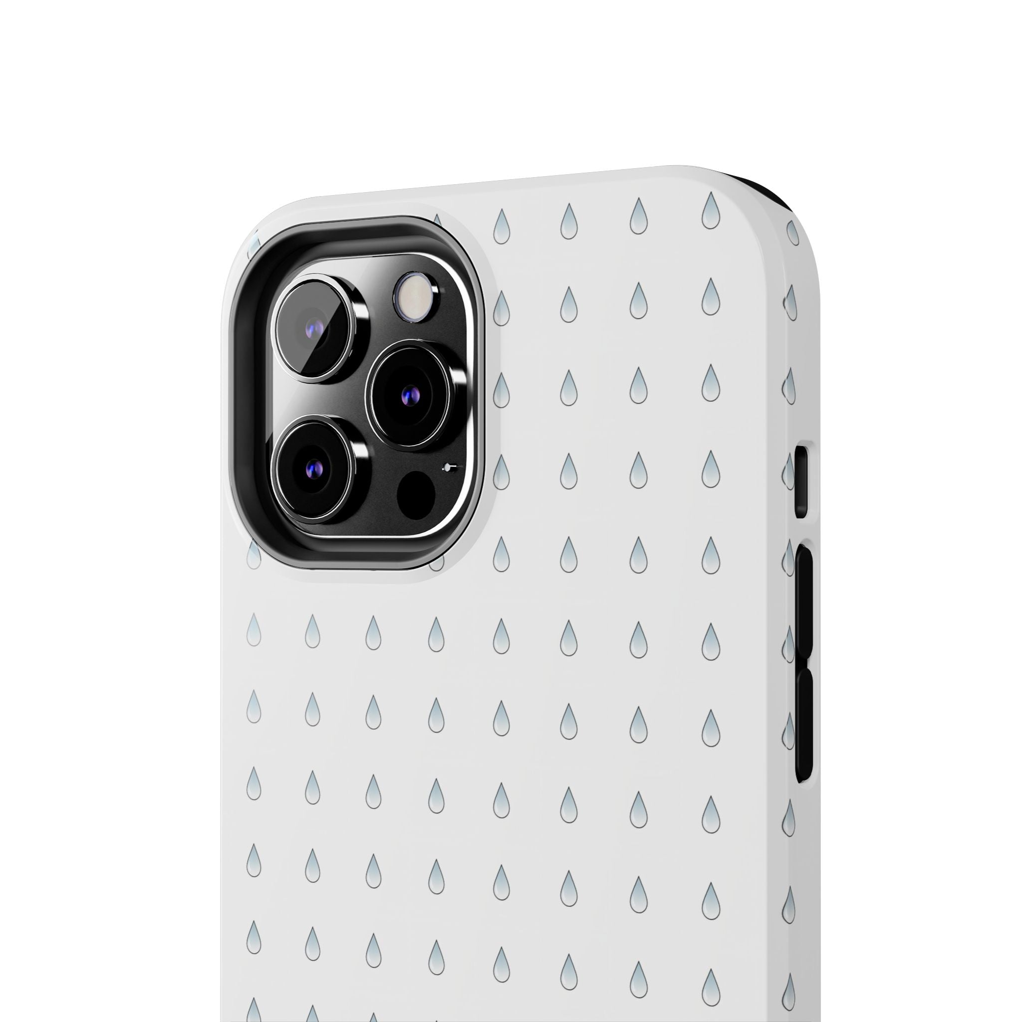 Tough Phone Case — Minimal Raindrop Protective Cover