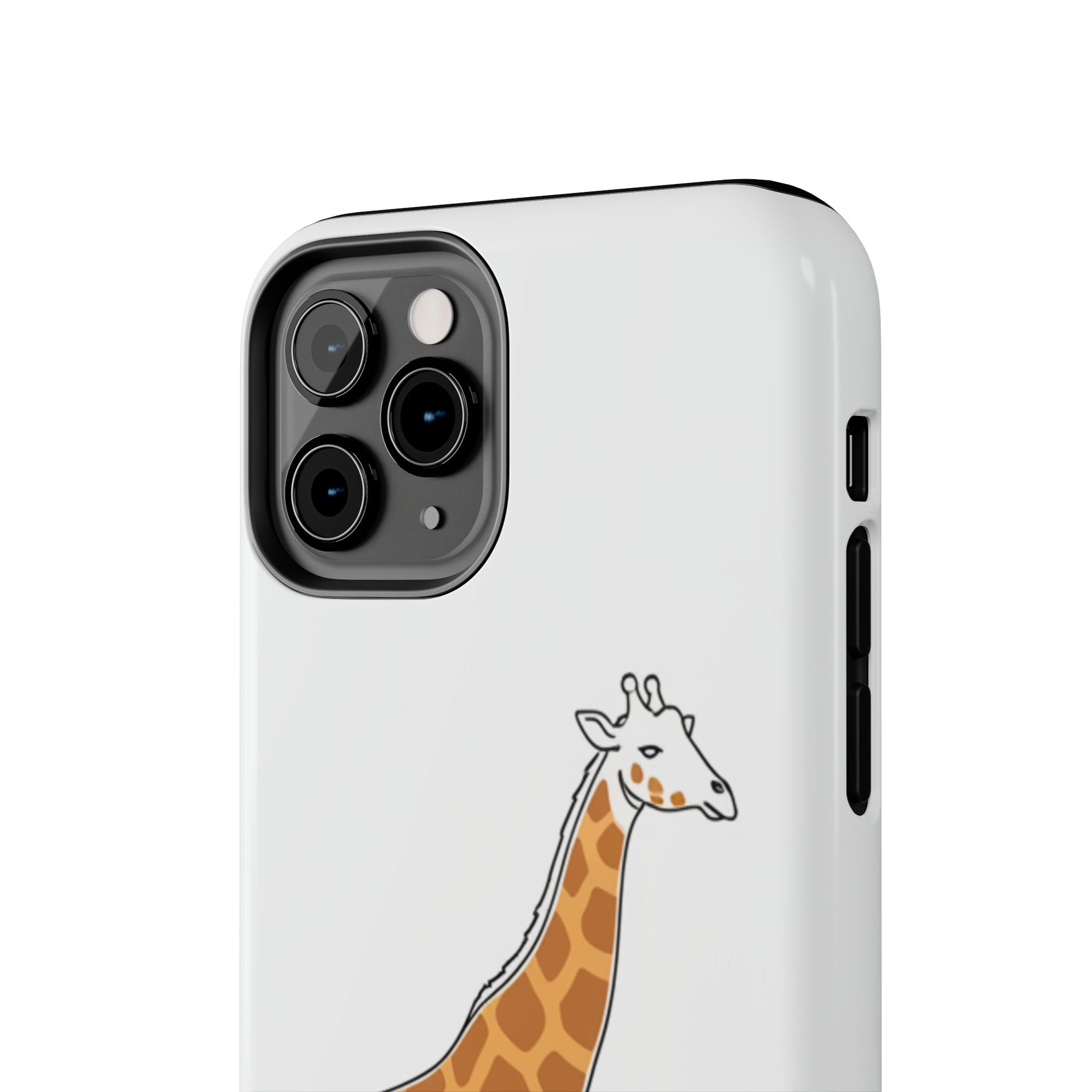 Giraffe Tough Phone Case — Cute Safari Animal Protective Cover