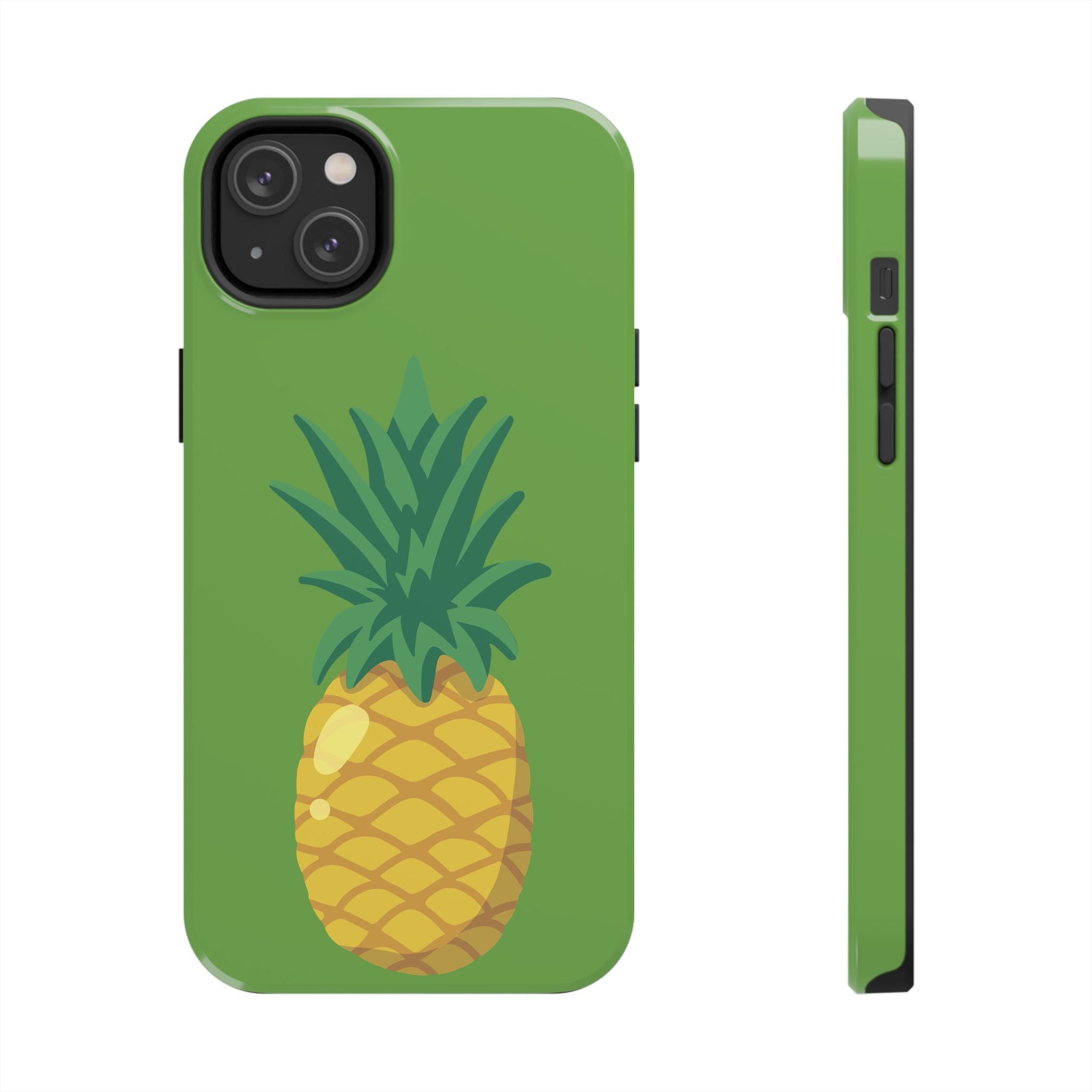 Pineapple Tough Phone Case — Tropical Green Protective Phone Cover