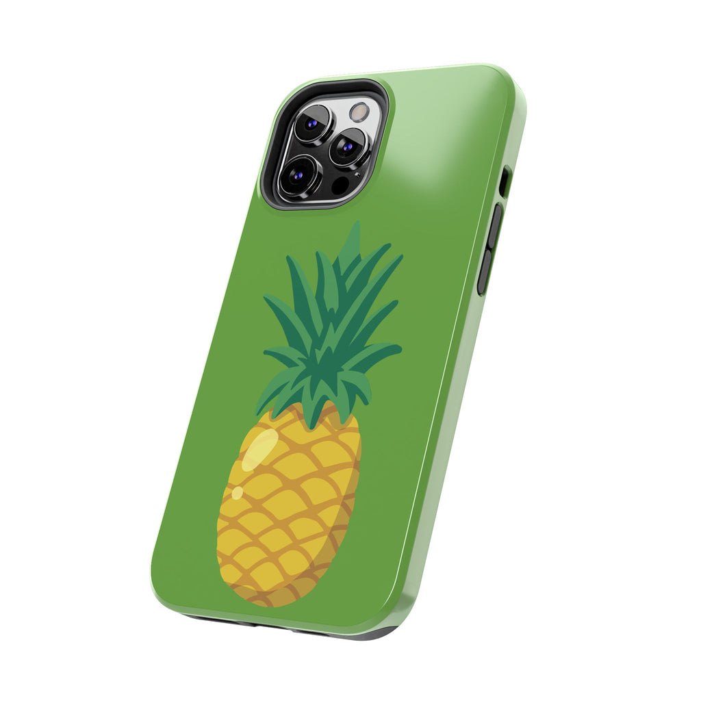 Pineapple Tough Phone Case — Tropical Green Protective Phone Cover