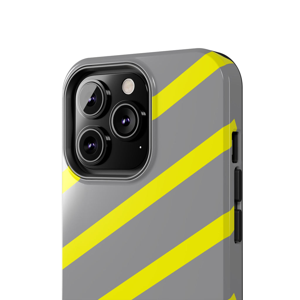 Copy of Tough Phone Case — Blue Diagonal Stripe Shockproof Cover