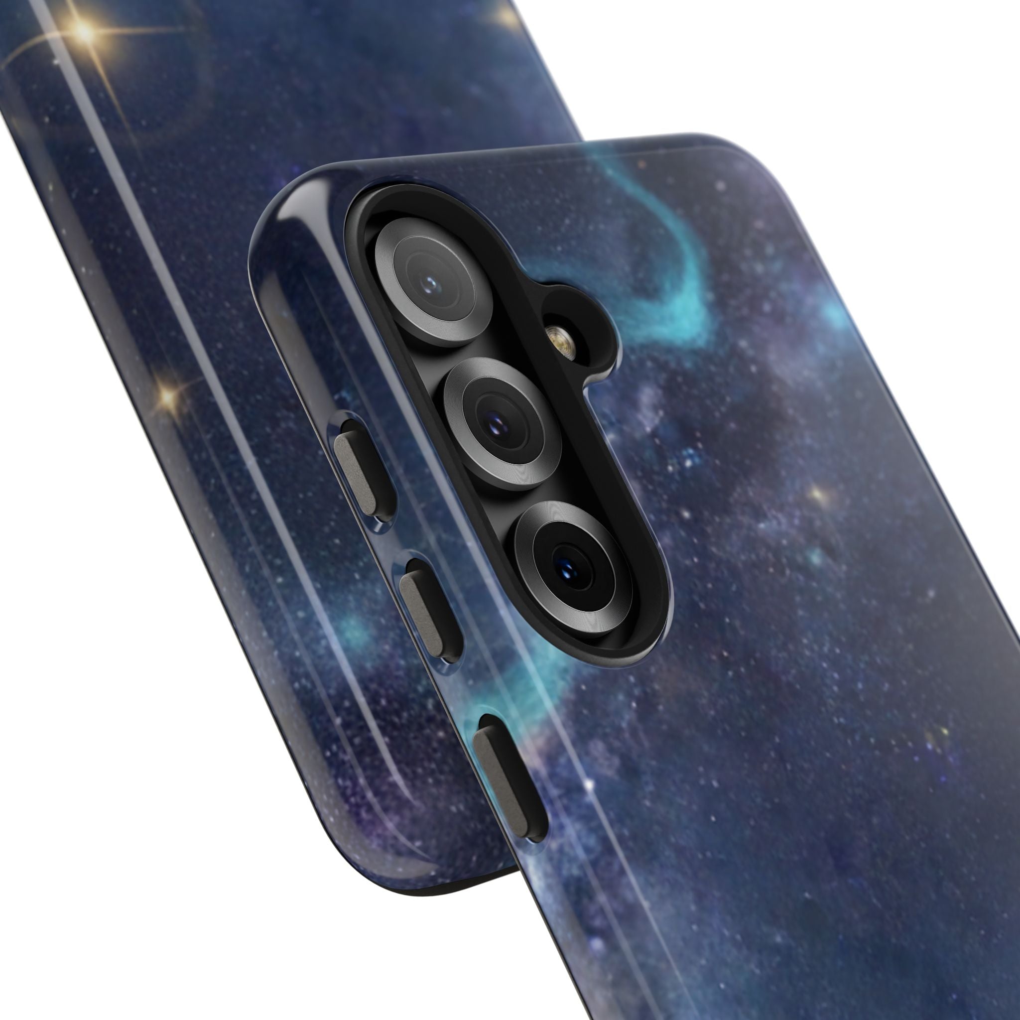 Galaxy Night Sky Tough Phone Case — Starry Landscape Protective Phone Cover