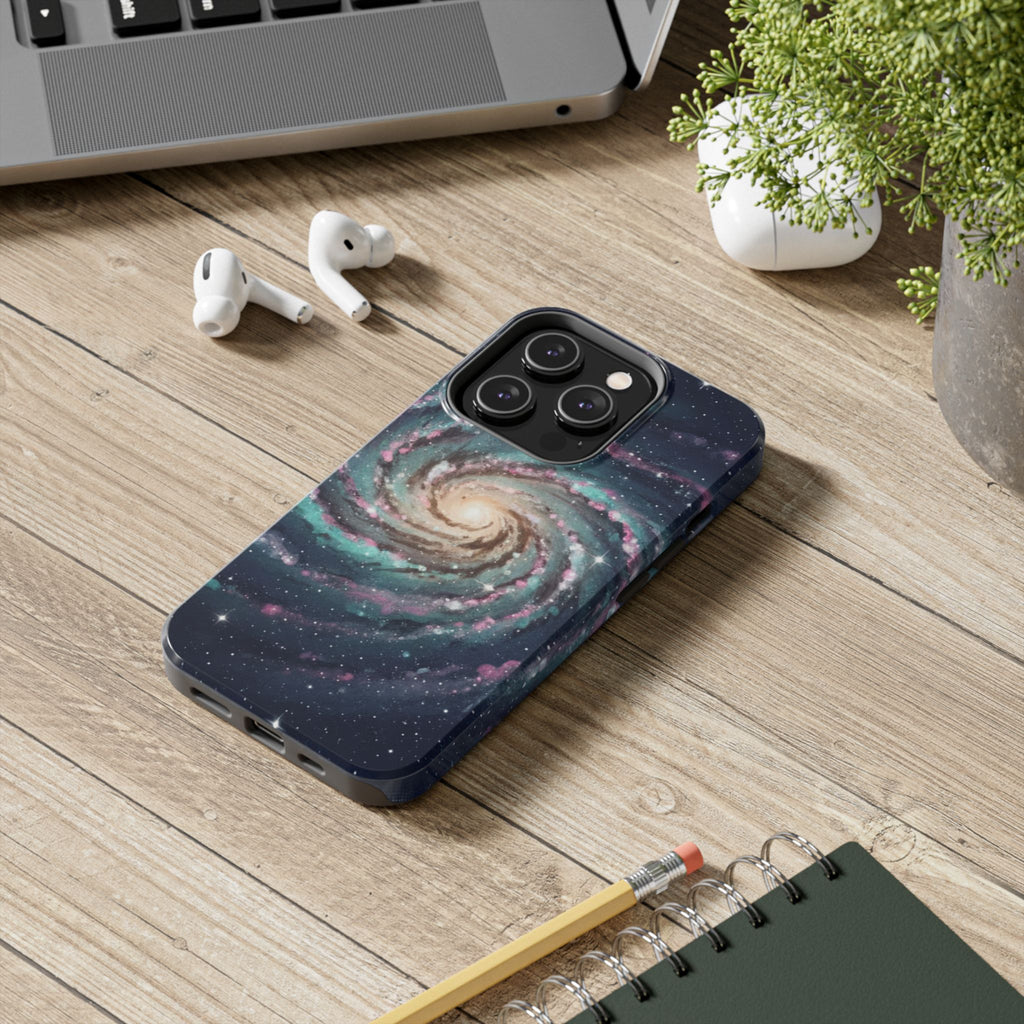 Copy of Galaxy Spiral Tough Phone Case | Nebula Space Art, Stars