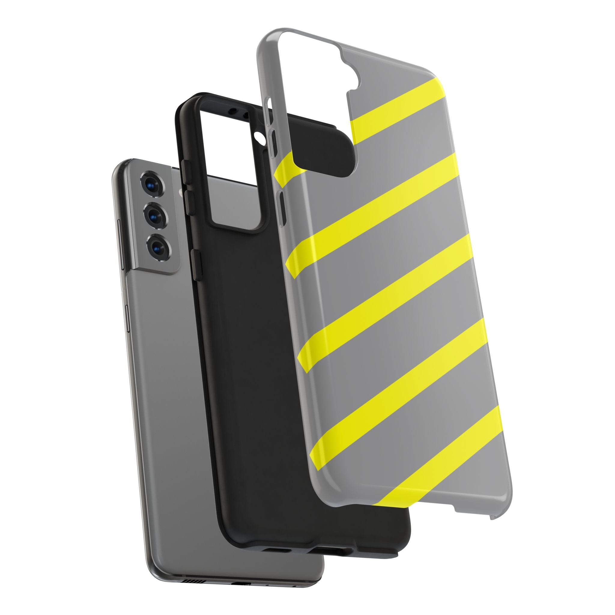 Copy of Tough Phone Case — Blue Diagonal Stripe Shockproof Cover