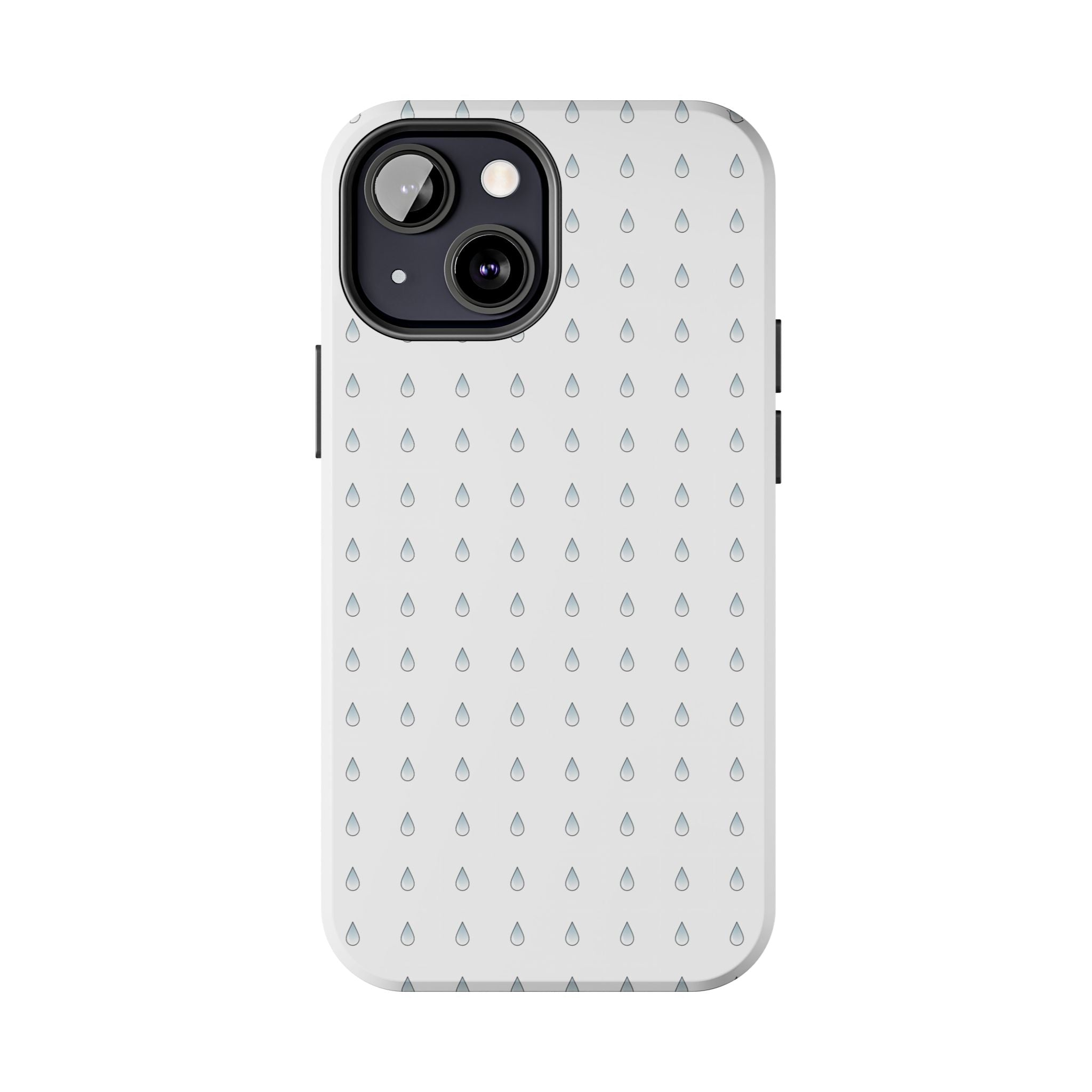 Tough Phone Case — Minimal Raindrop Protective Cover