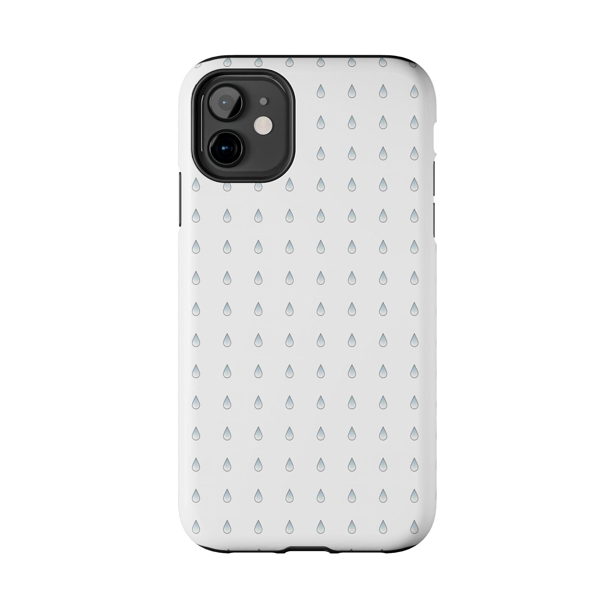Tough Phone Case — Minimal Raindrop Protective Cover
