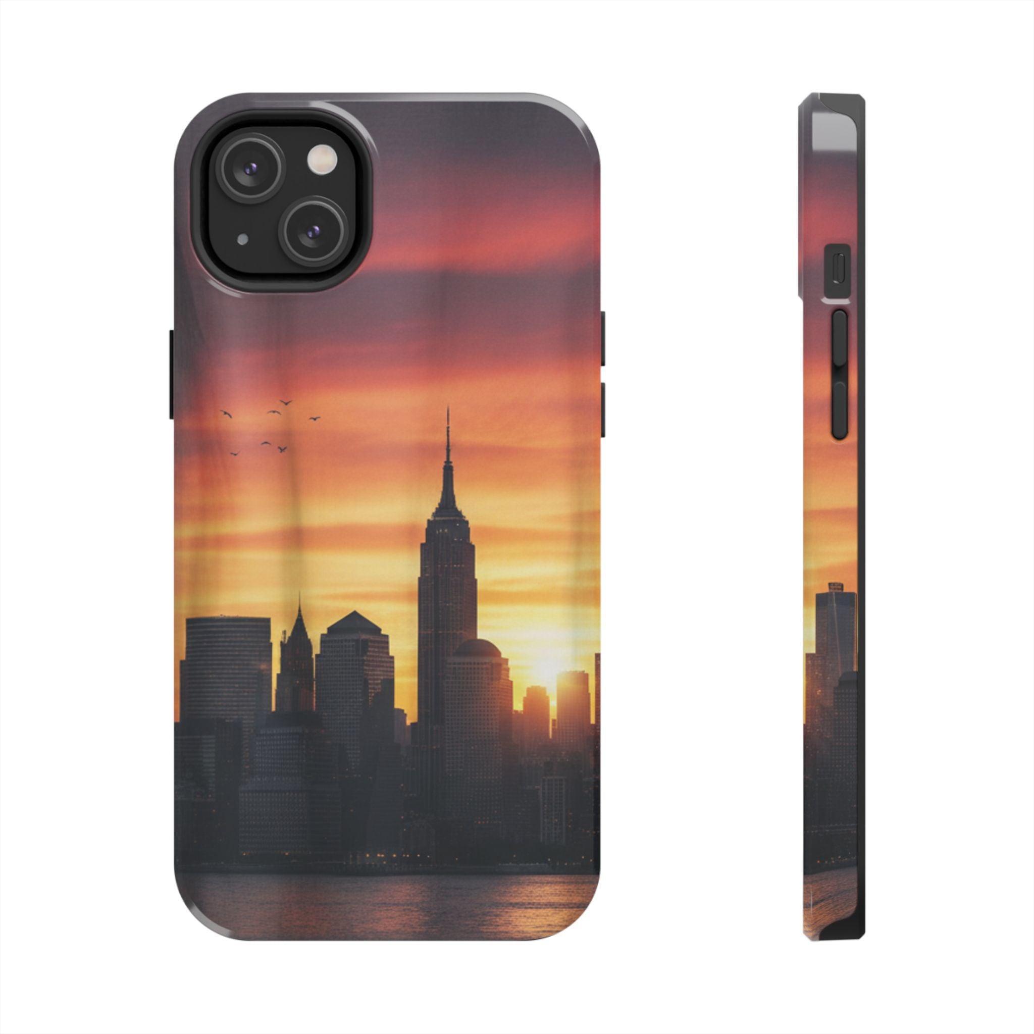Tough Phone Case — NYC Skyline Sunset Protective Cover