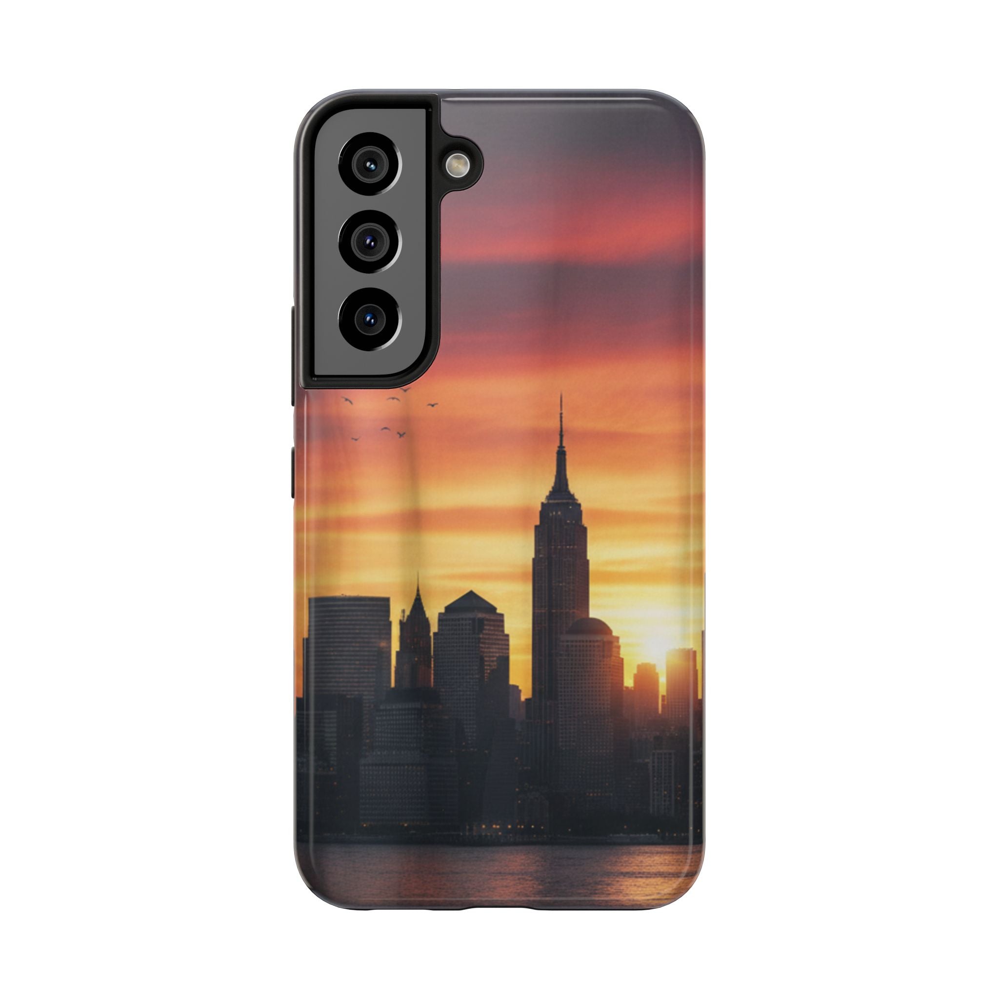 Tough Phone Case — NYC Skyline Sunset Protective Cover