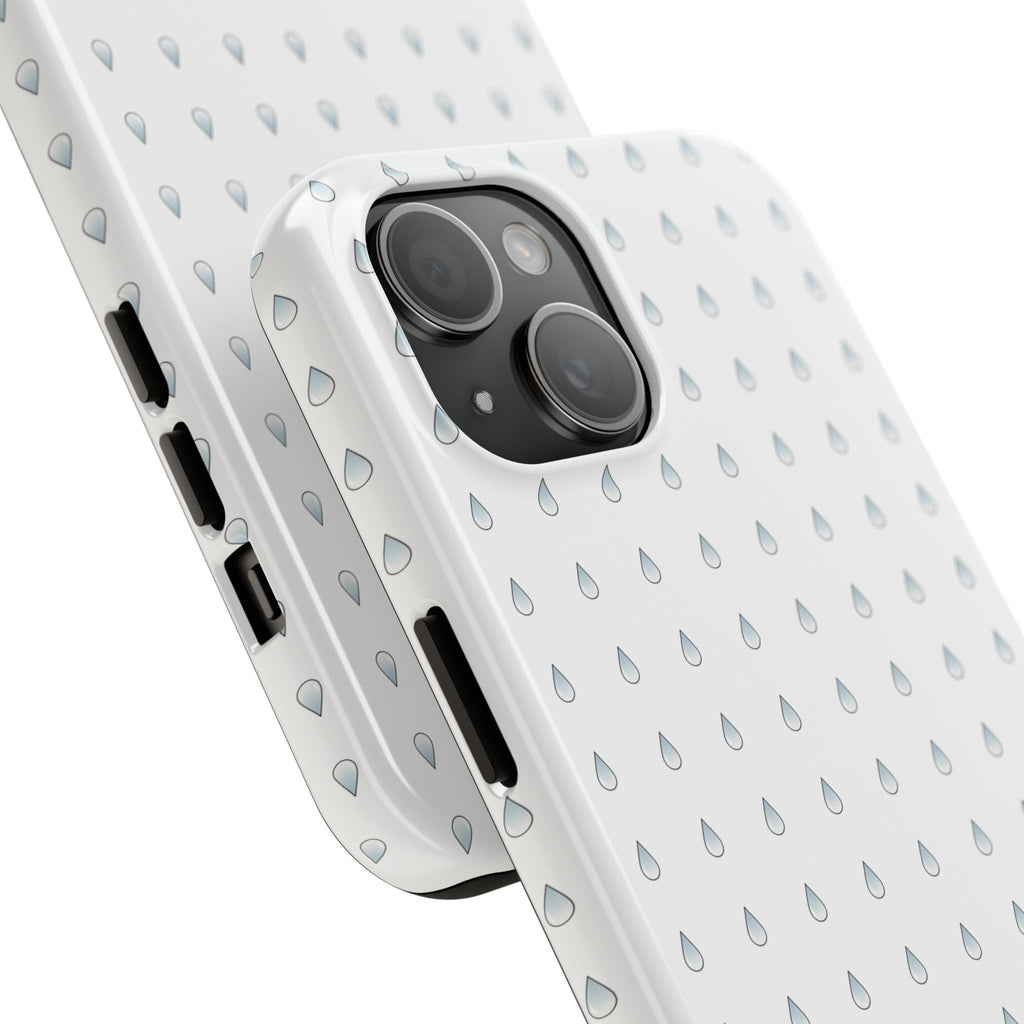 Tough Phone Case — Minimal Raindrop Protective Cover