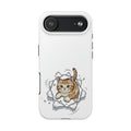 Playful Orange Tabby Cat Phone Case | Tough Phone Case, Protective Cute Kitty
