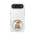 Pet Club Tough Phone Case — Cute Boy & Cat Illustration, "Togetherness" Design